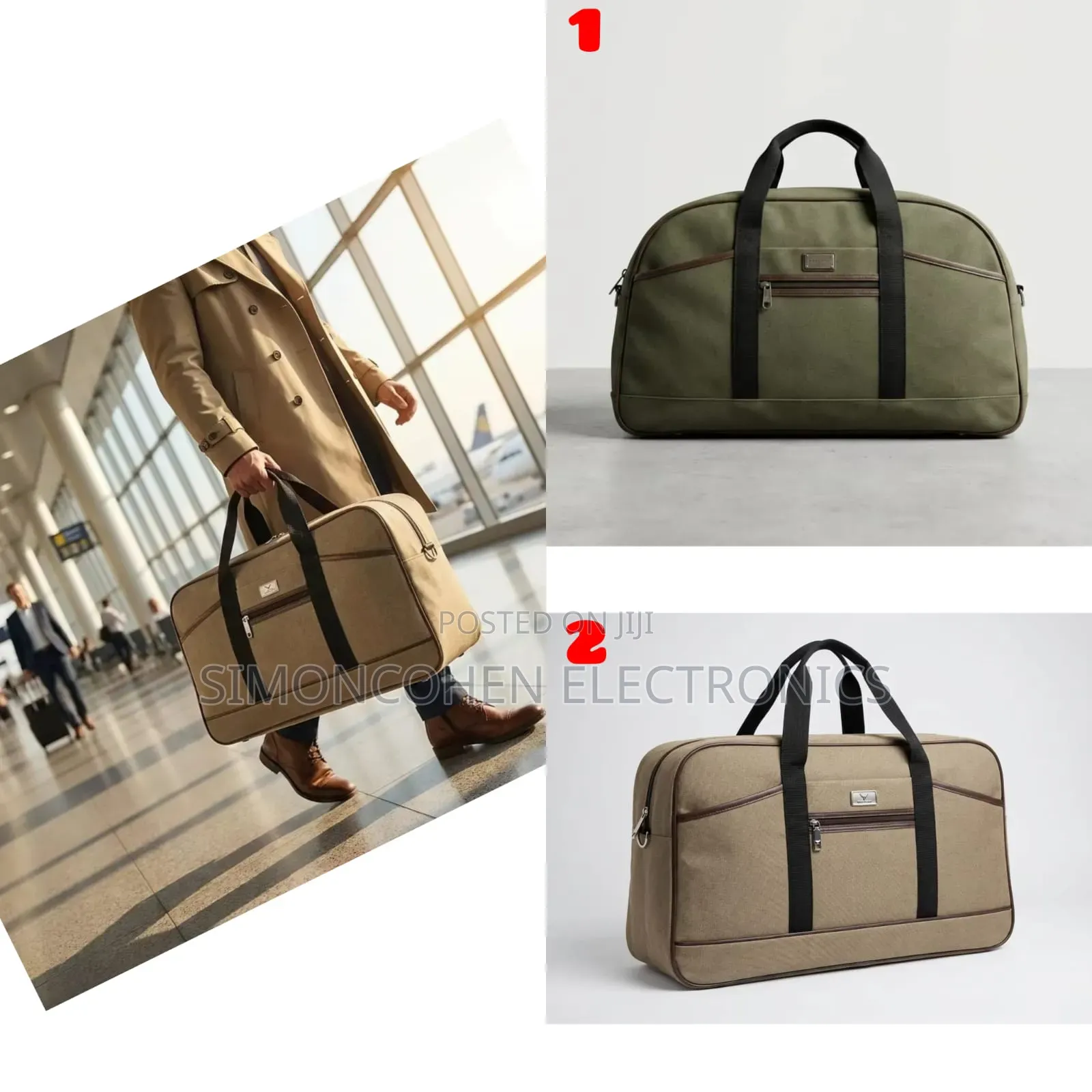 Large Travel Duffle Bag