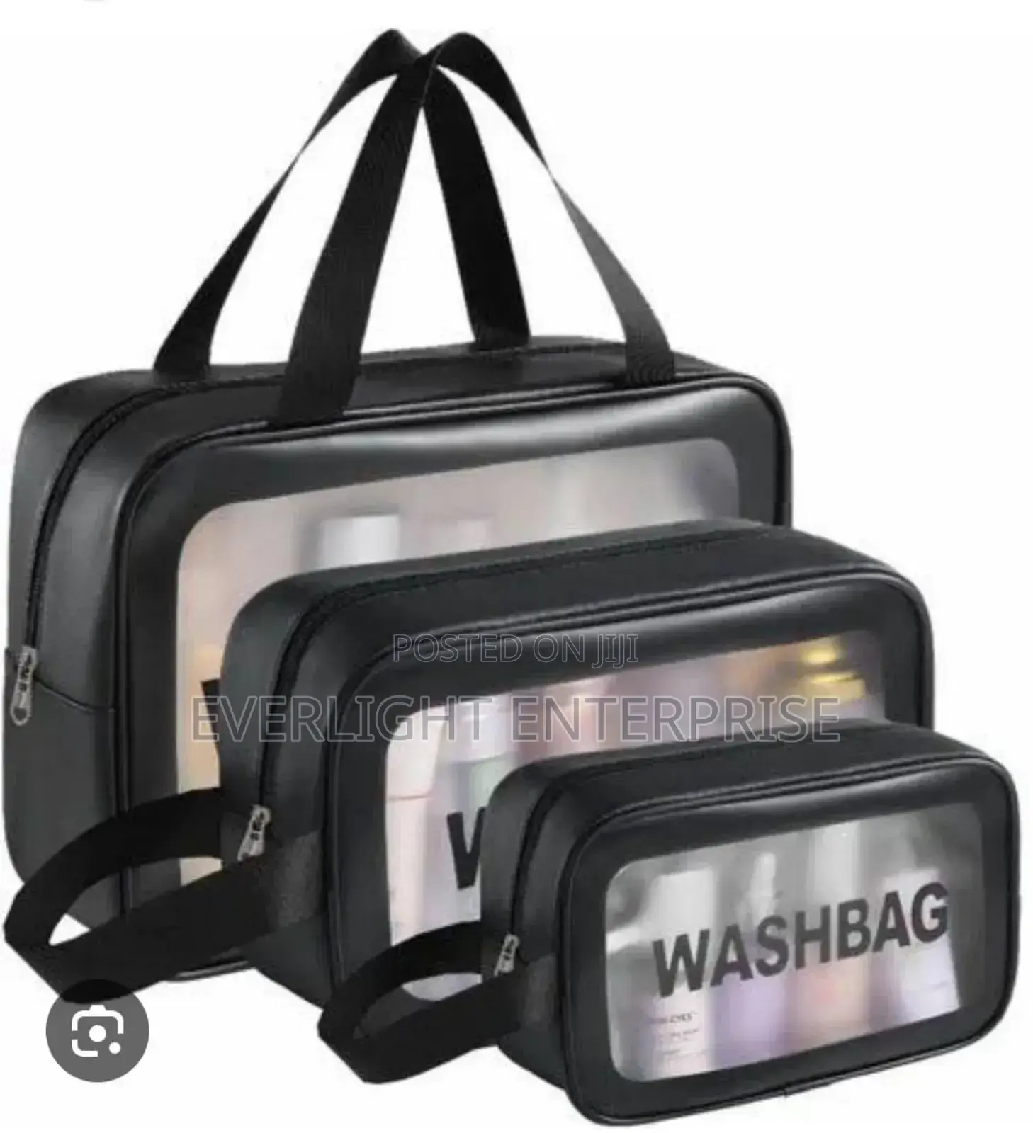 3 in 1 Waterproof Cosmetic/Wash Bags