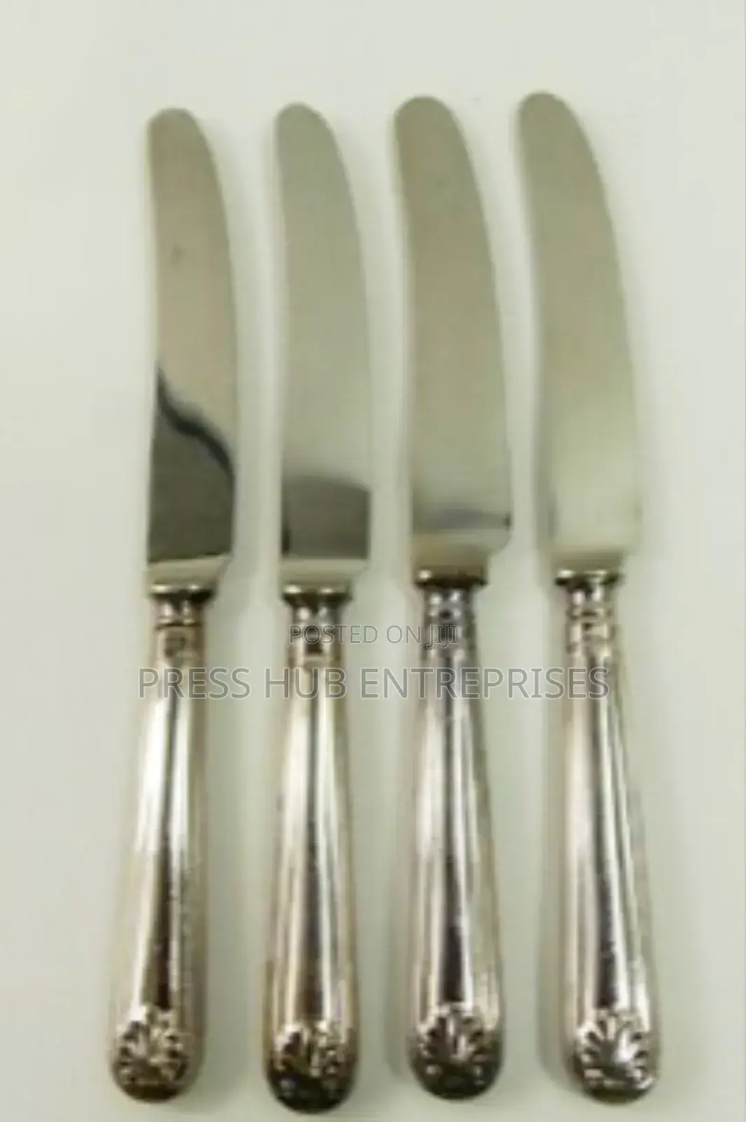 Stainless Steel Butter Knives.* 