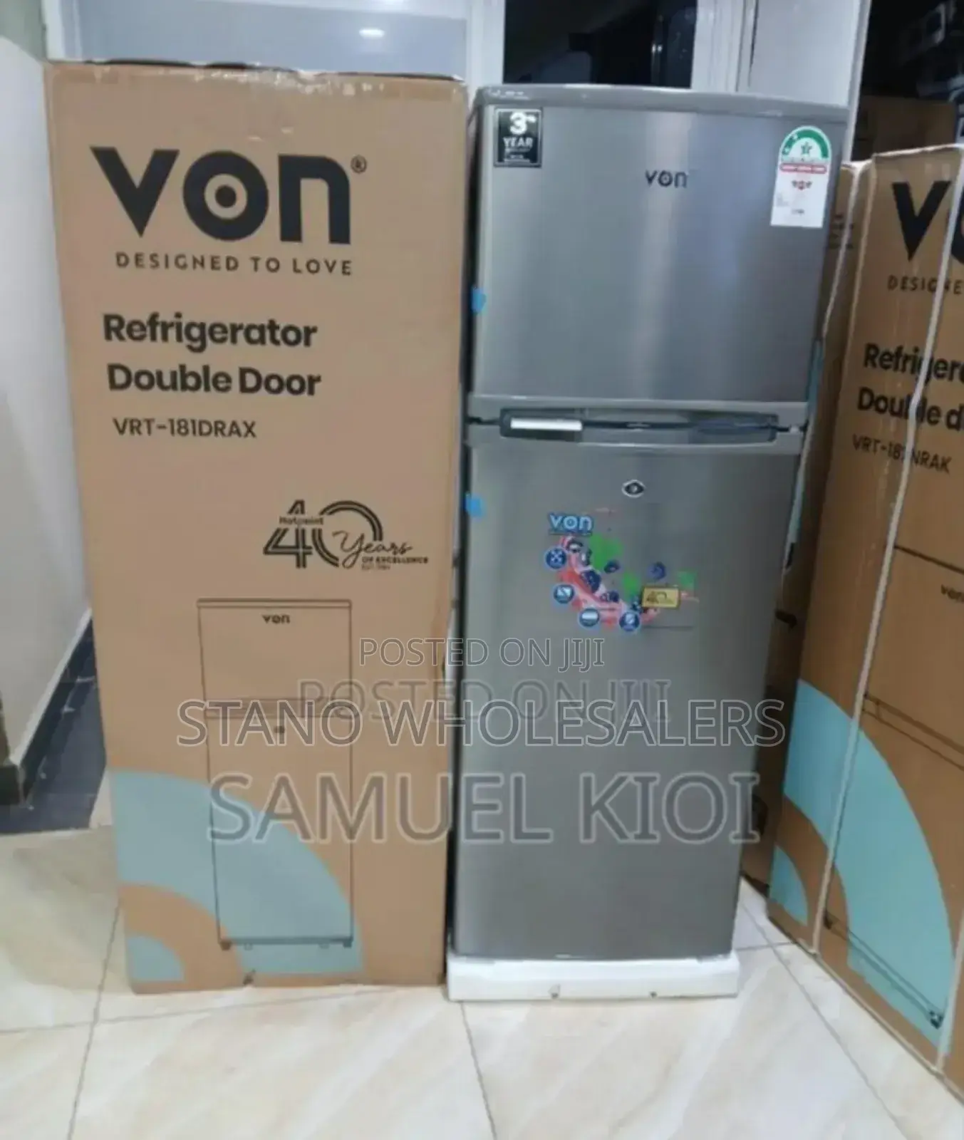 2star Rating" Power Savevon 181l Fridge. Von 181l Fridges Available