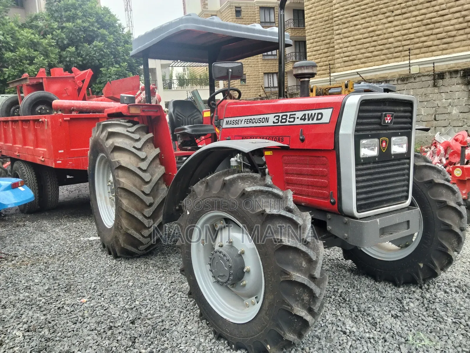 Brand New Massey Ferguson Mf 385 4wd