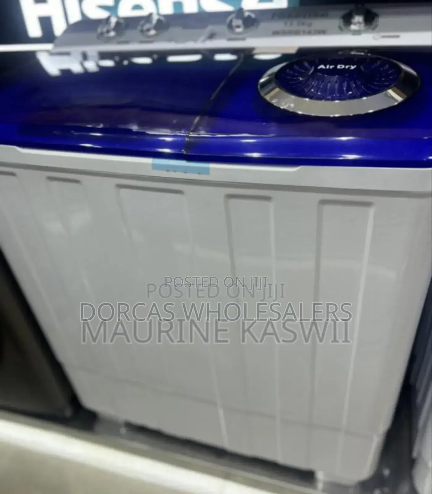 Colour White -Hisense 13.5kgs Washing Machine