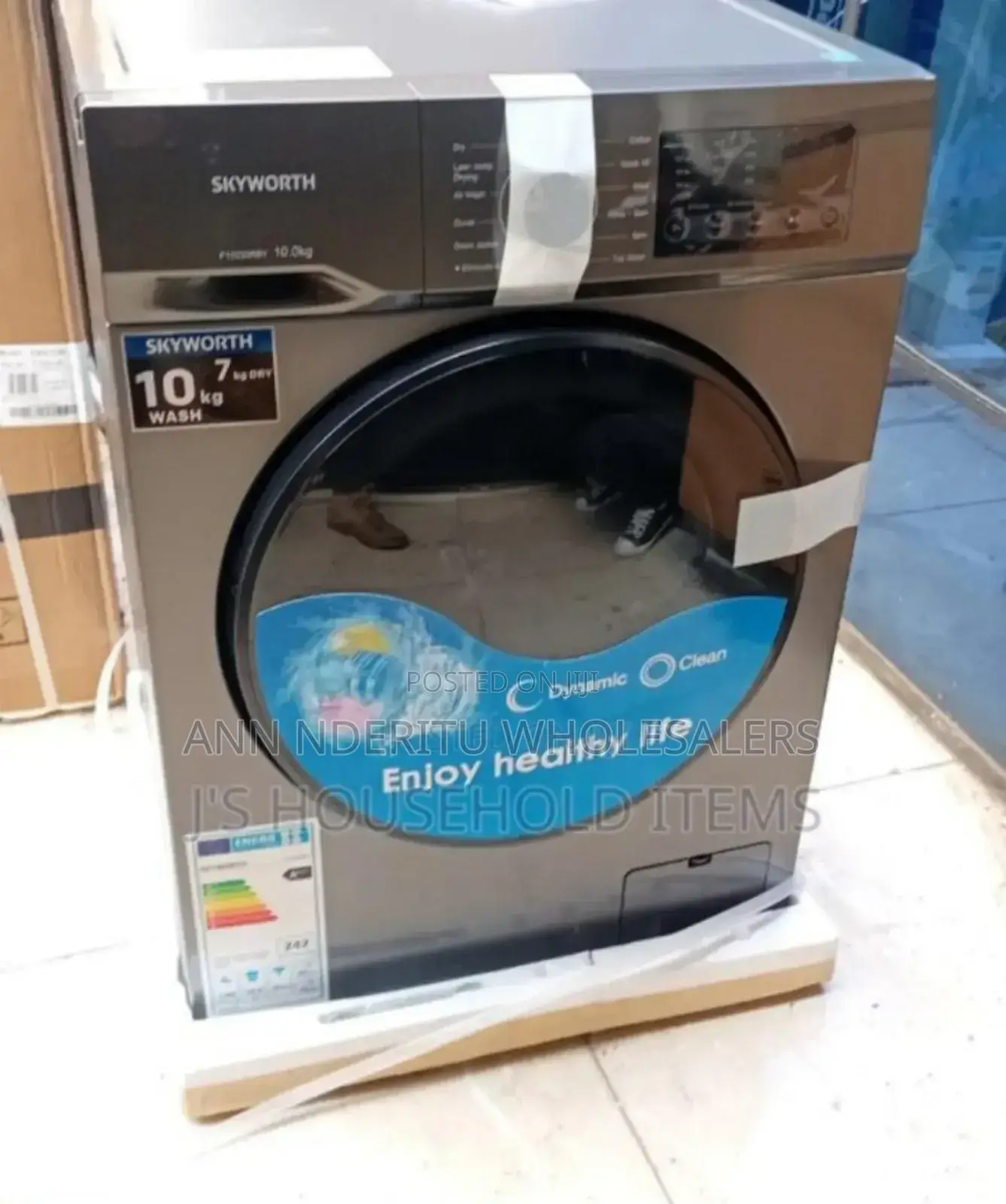 10kgs / 7kgs Dryer. Skyworth 10kgs Washing Machine