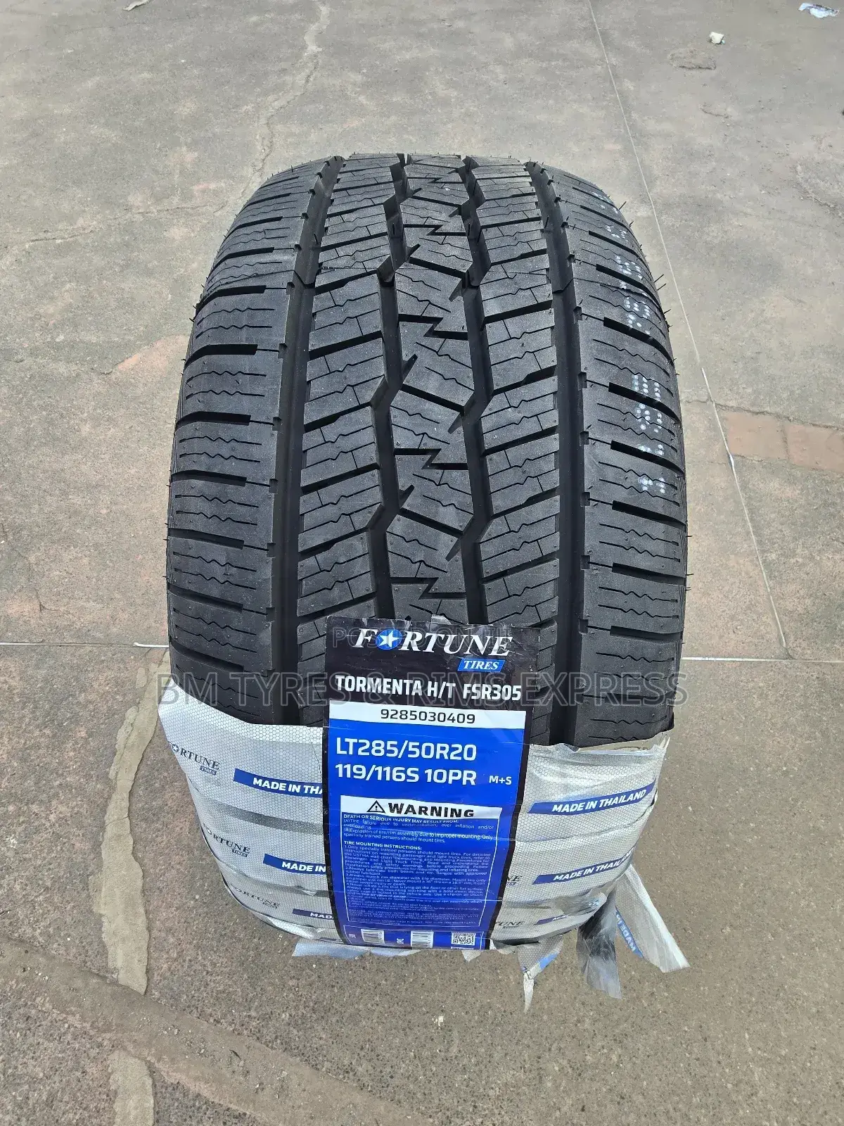 285 /50 R20 Fortune Tyres,(All Terrein)