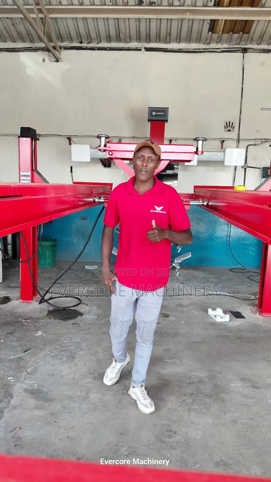 Commercial 3d Compiterized Wheel Alignment Machine With 4t Carlift