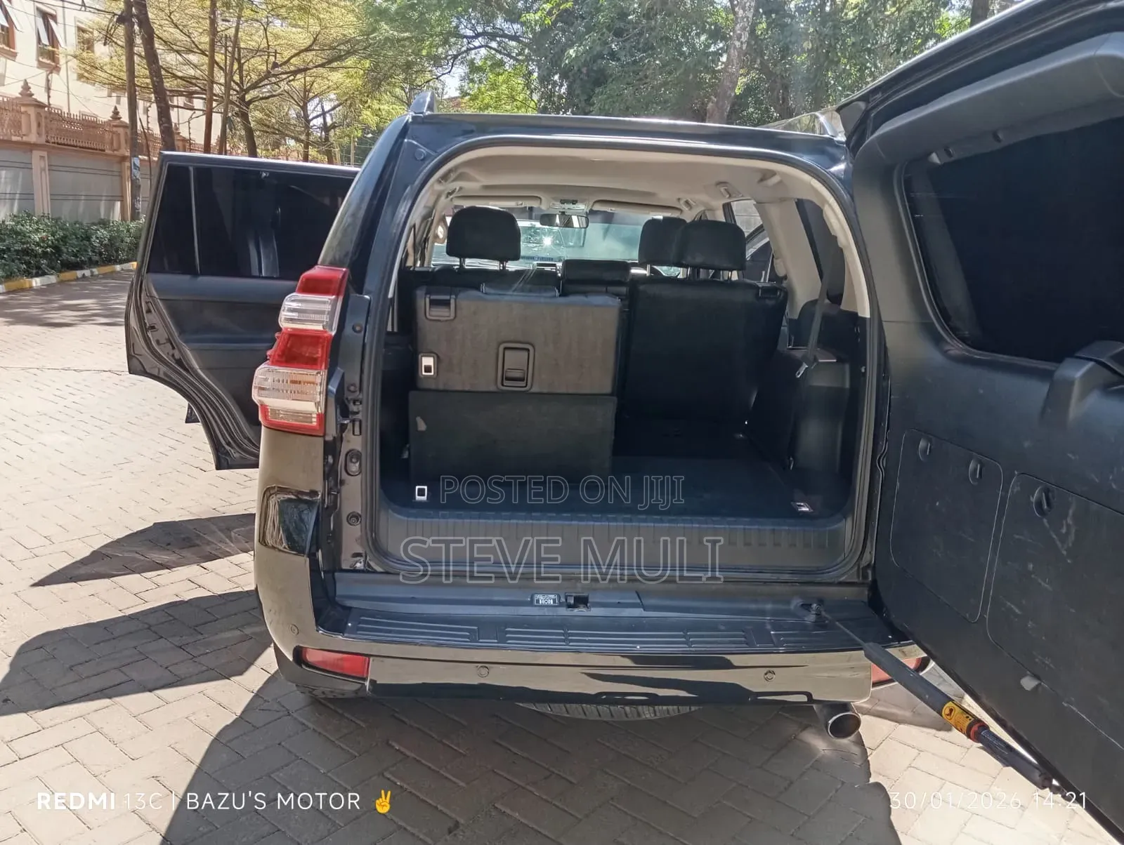 Toyota Land Cruiser Prado 2014 Matt Black