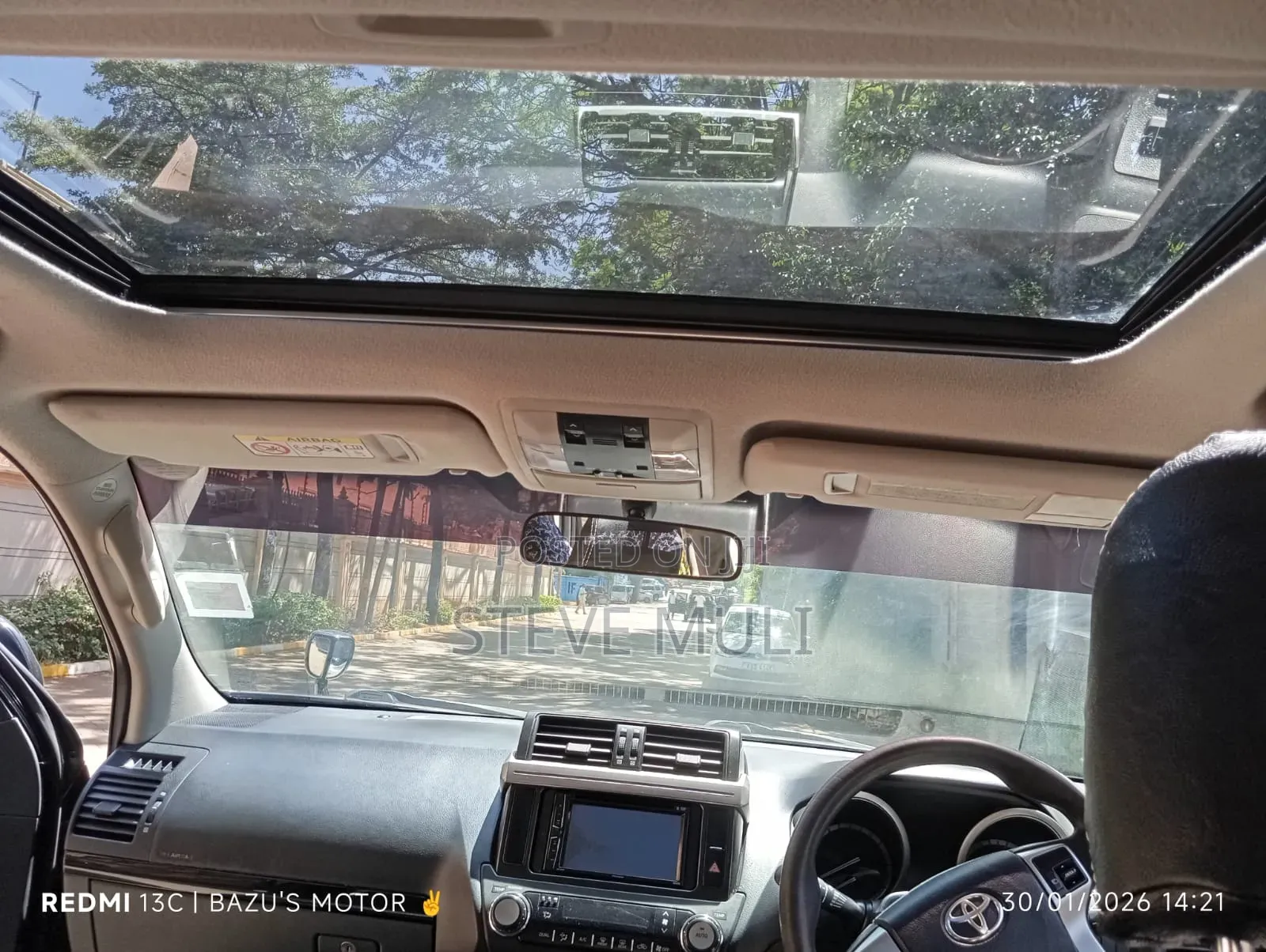Toyota Land Cruiser Prado 2014 Matt Black