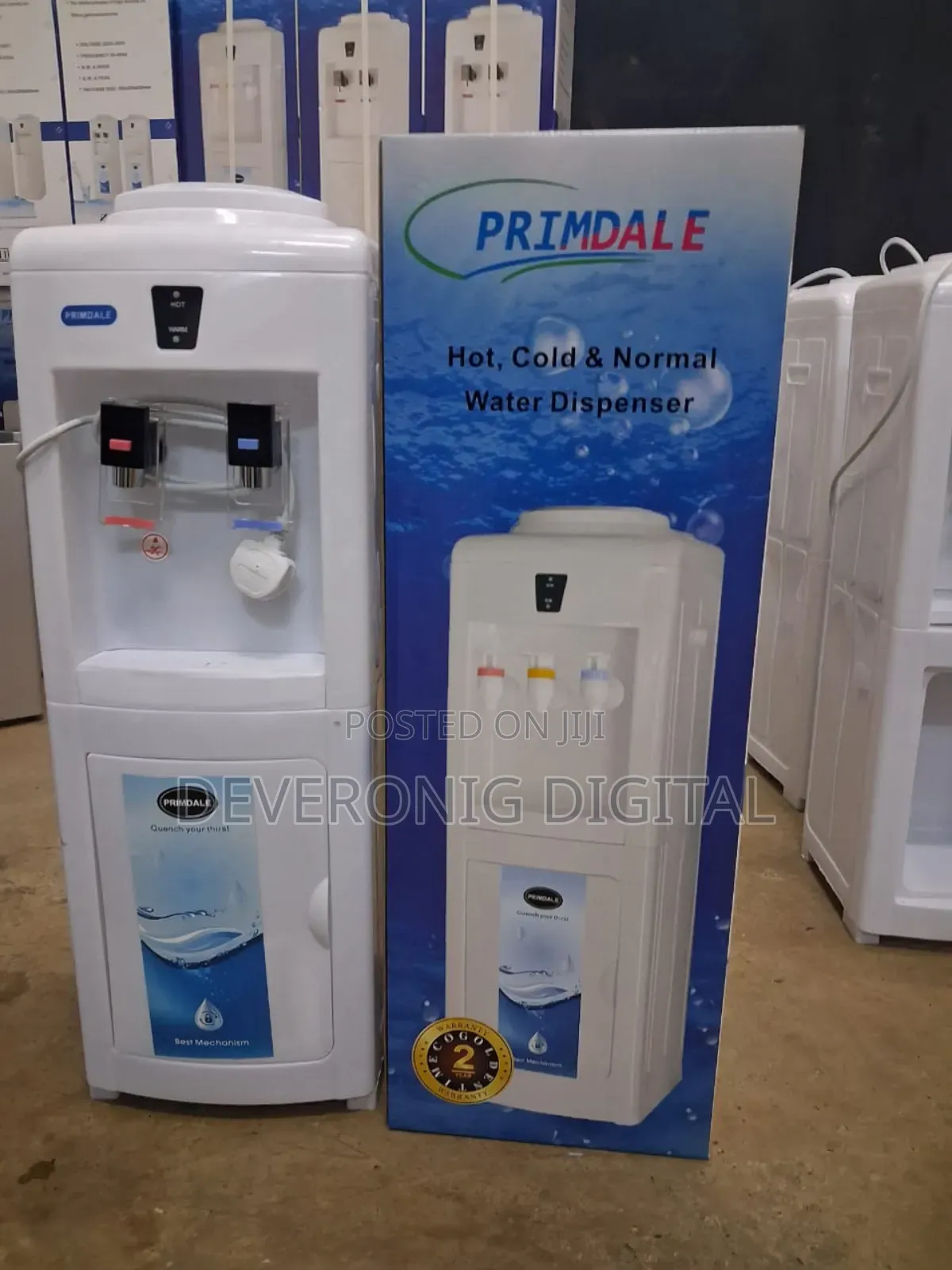 Hot and Normal 
Primdale Dispenser