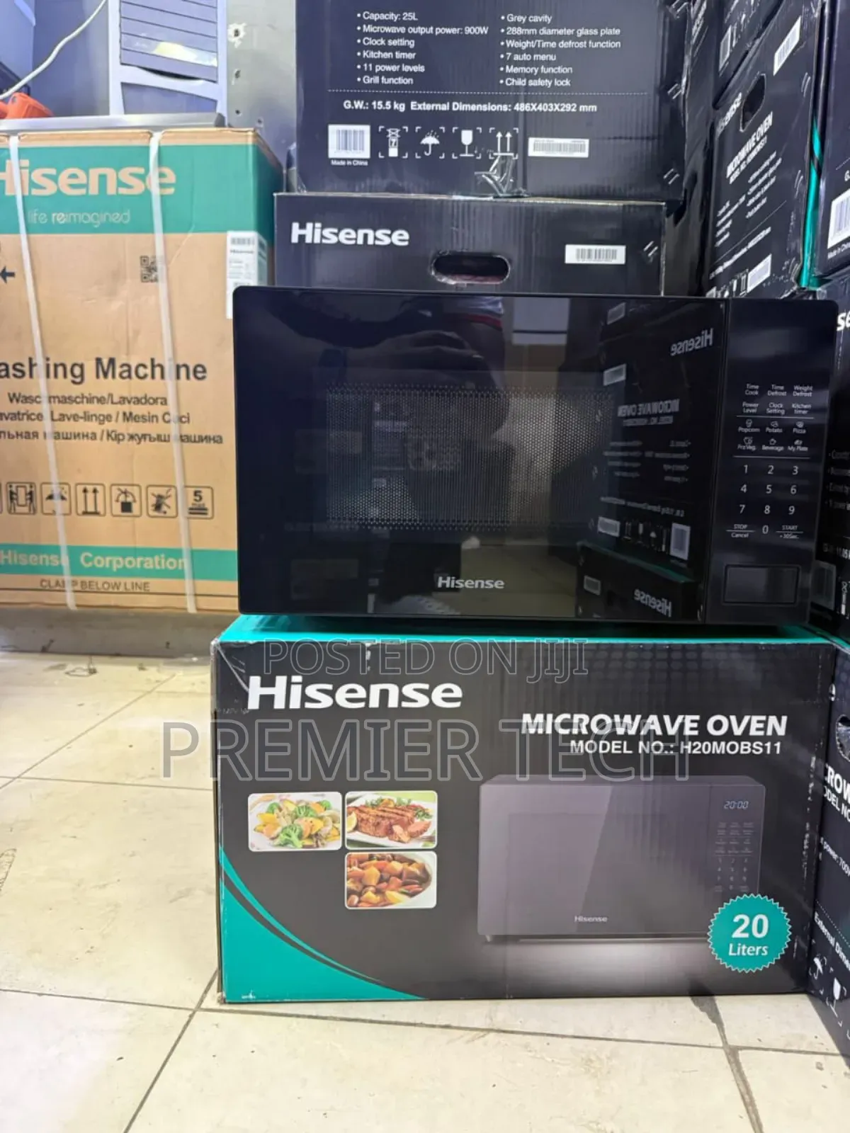 Hisense Microwave 20l Black