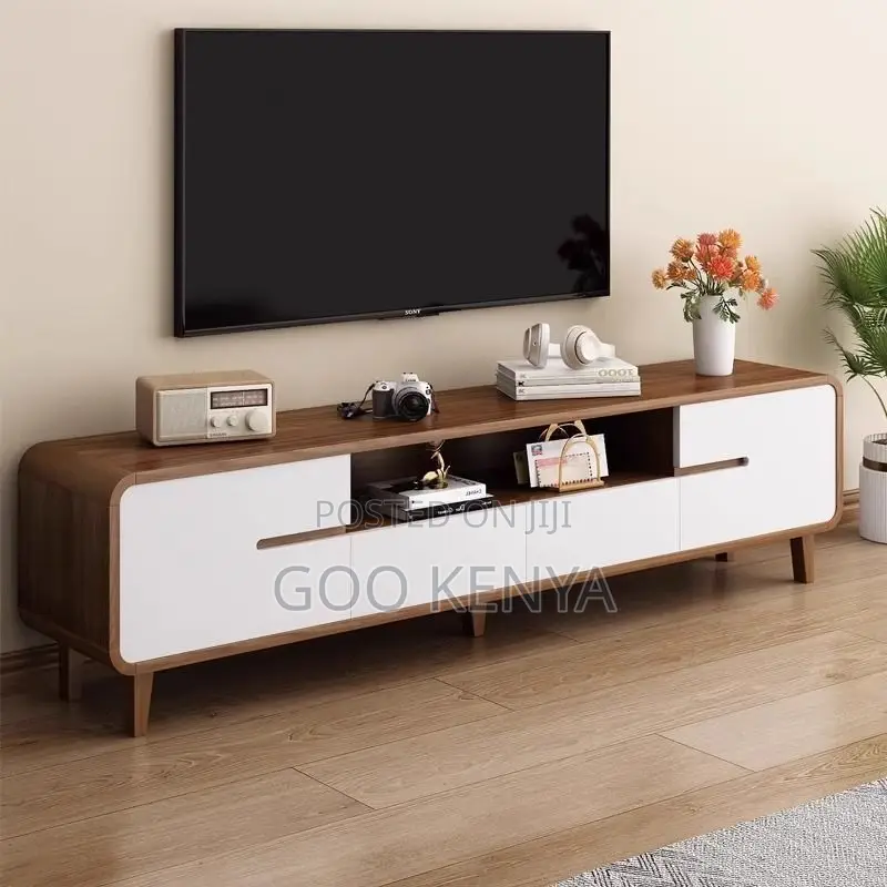 Home Tv Cabinet; Space-saving Floor-standing Tv Cabinet For Apartments