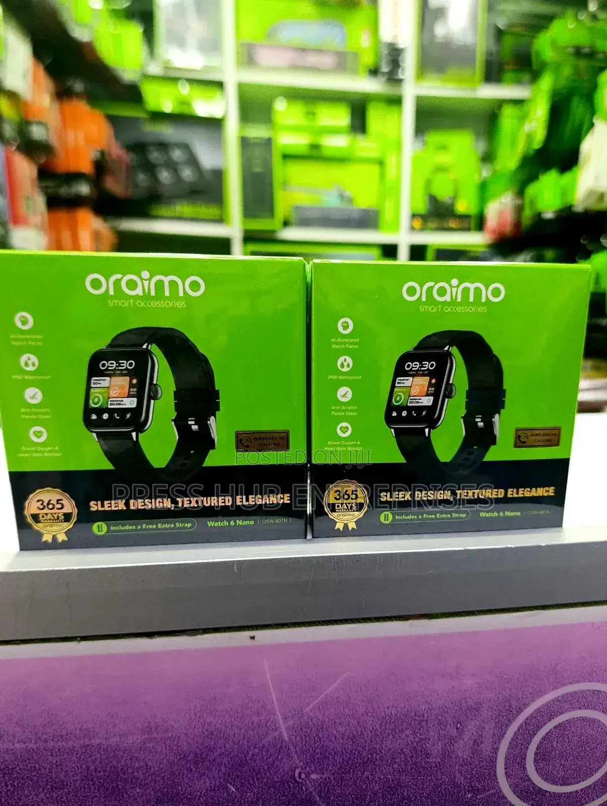 Oraimo Watch 6 Nano Smartwatch.