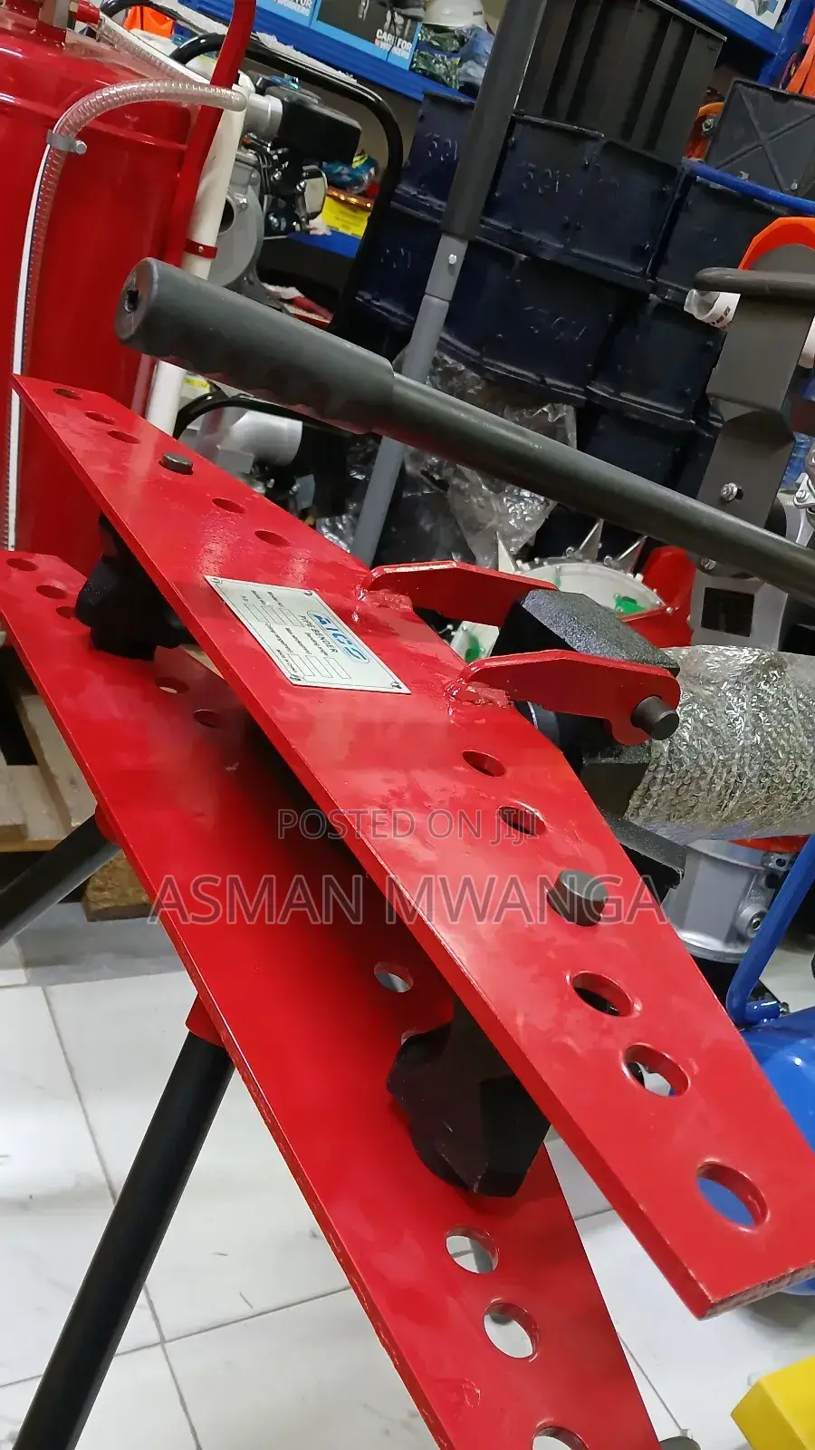 Hydraulic Pipe Bender Up to 90°