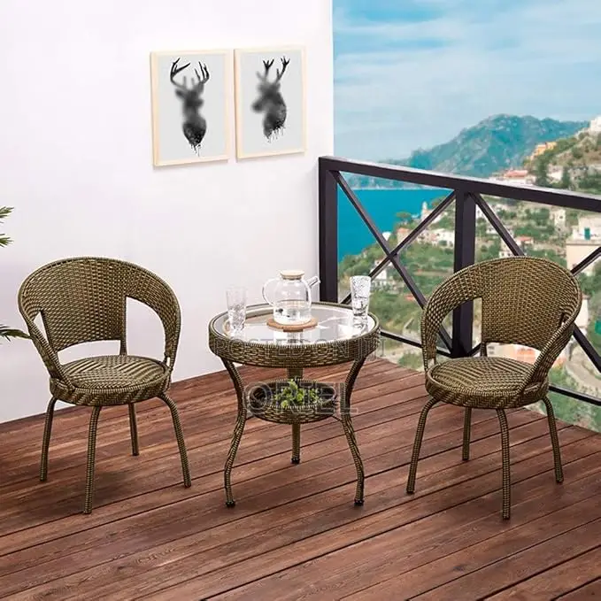 Dining Set : Modern Rattan Dining Set