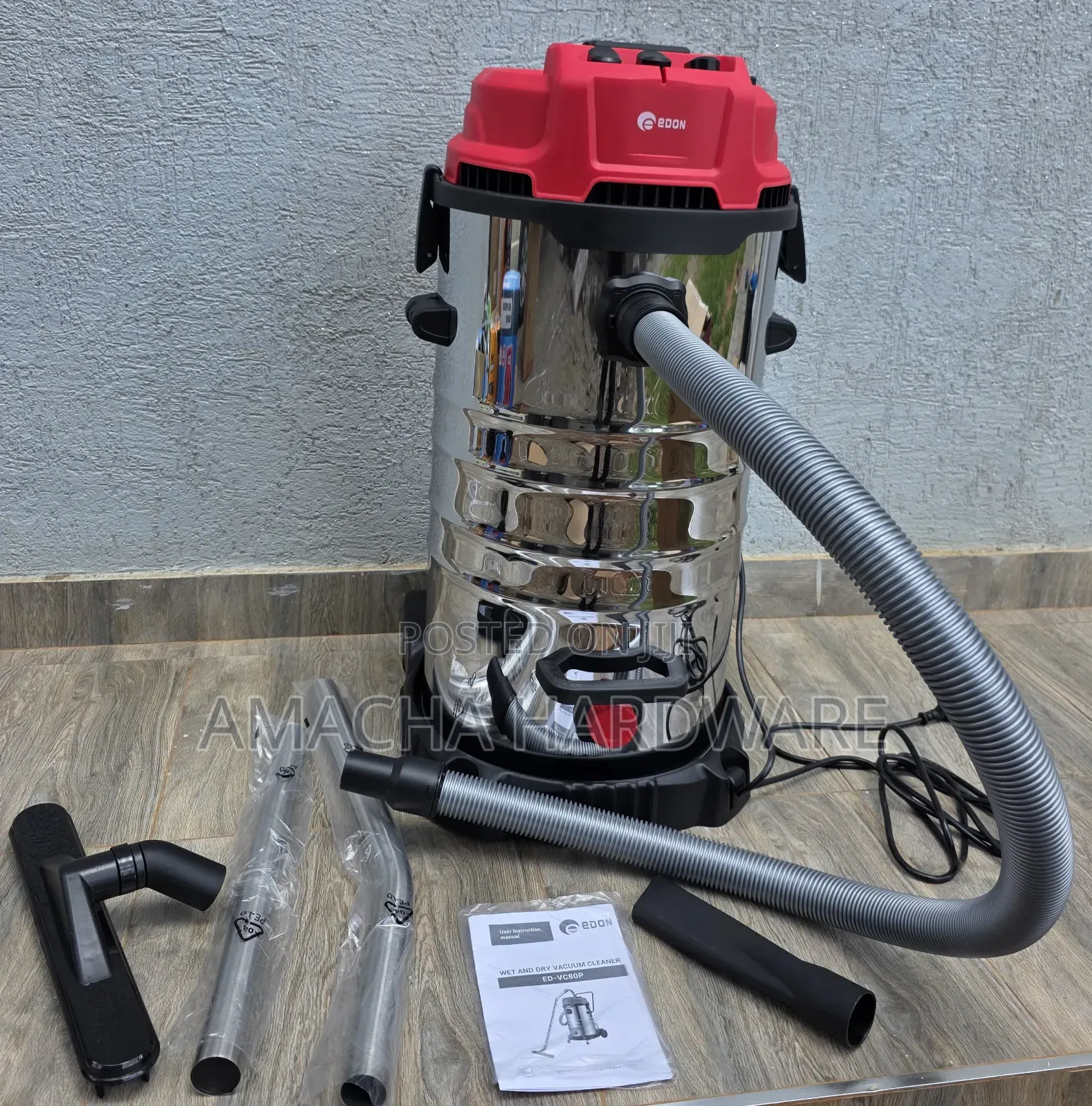 Edon Vacuum Cleaner 80l