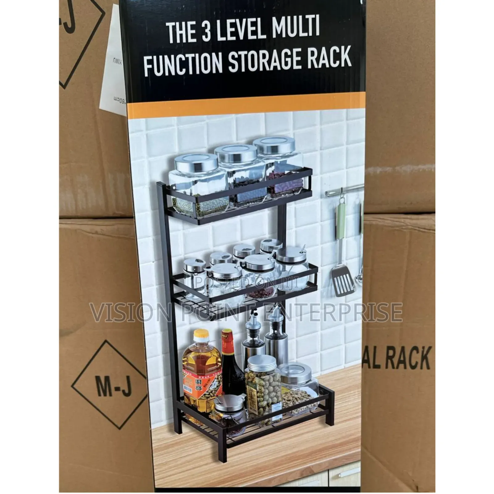 Multi-Storage Rack 3 Layer Multifunction