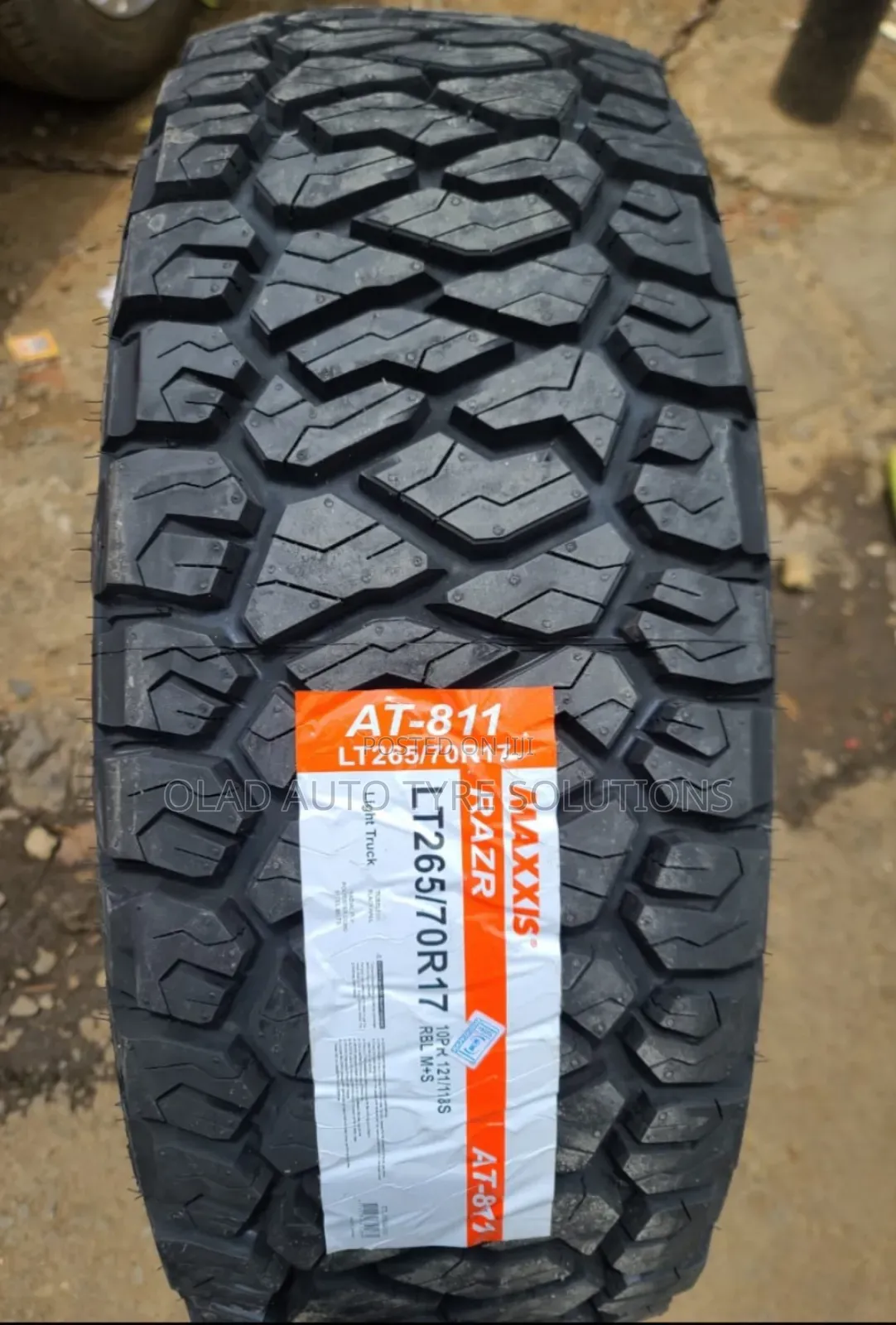 265/70r17 Maxxis Thailand(New Technology) At