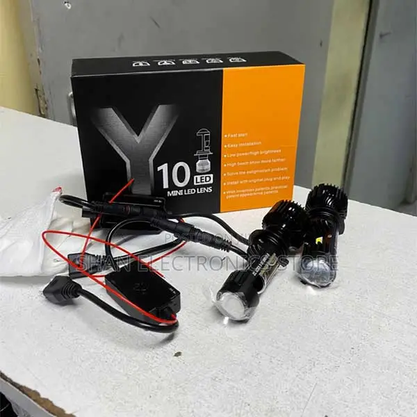Focused Light Bi Led Projector Y10 H7 Mini Car Headlamp