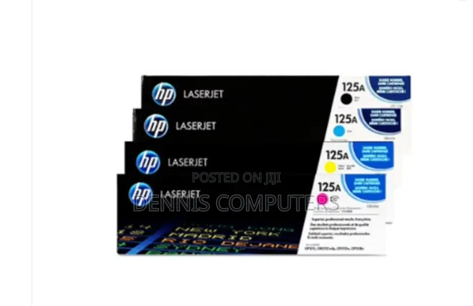 Hp 125a Yellow Original Laserjet Toner Cartridge