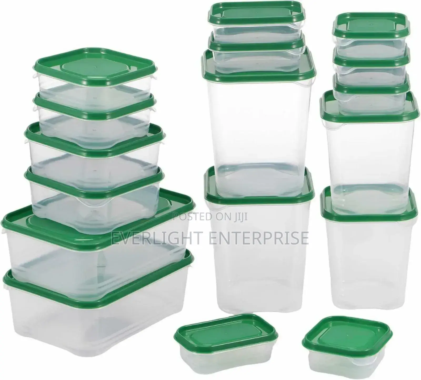 17 PCS Food Storage Boxes With Lids