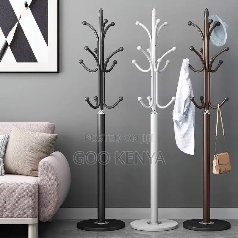 Home Coat Rack;Modern Living Room Coat Rack With Marble And Gold Metal
