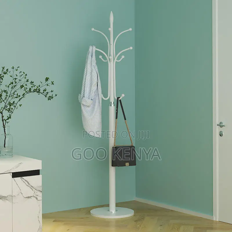 Home Coat Rack;Modern Living Room Coat Rack With Marble And Gold Metal