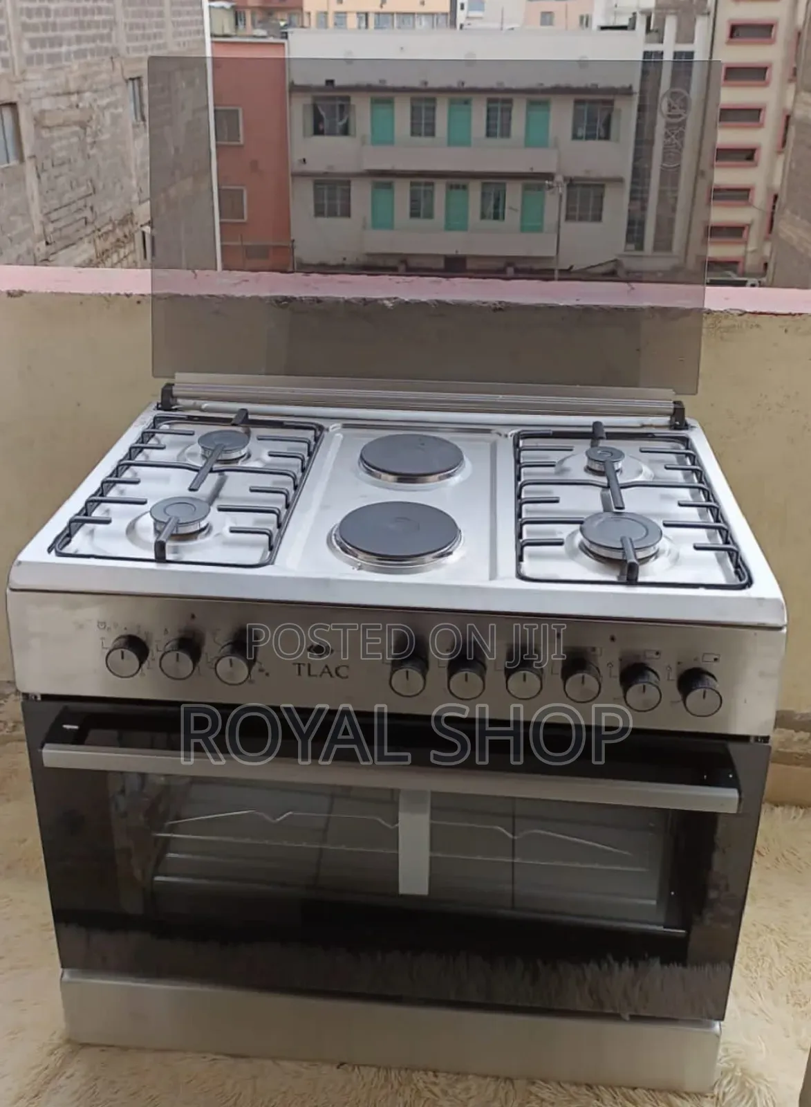 Tlac Standing Cooker With Electric Oven