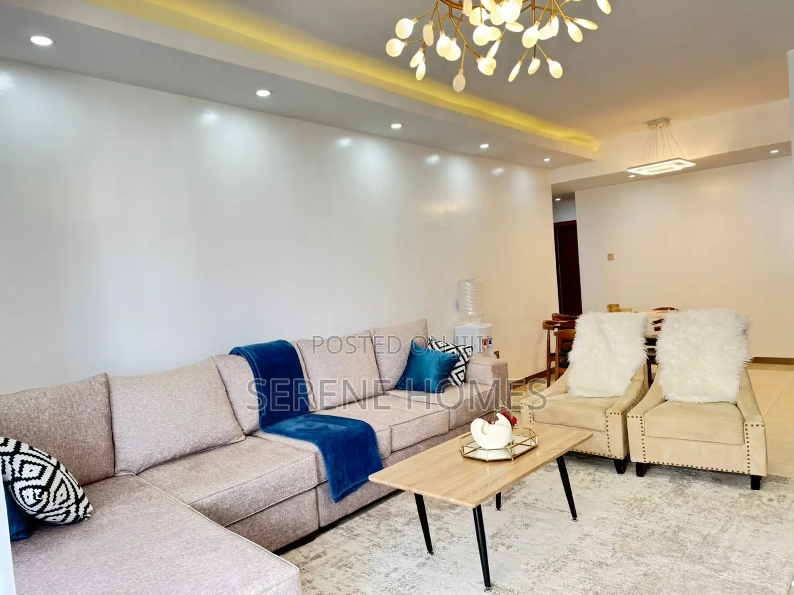 Furnished 3bdrm Apartment in Kilimani for rent