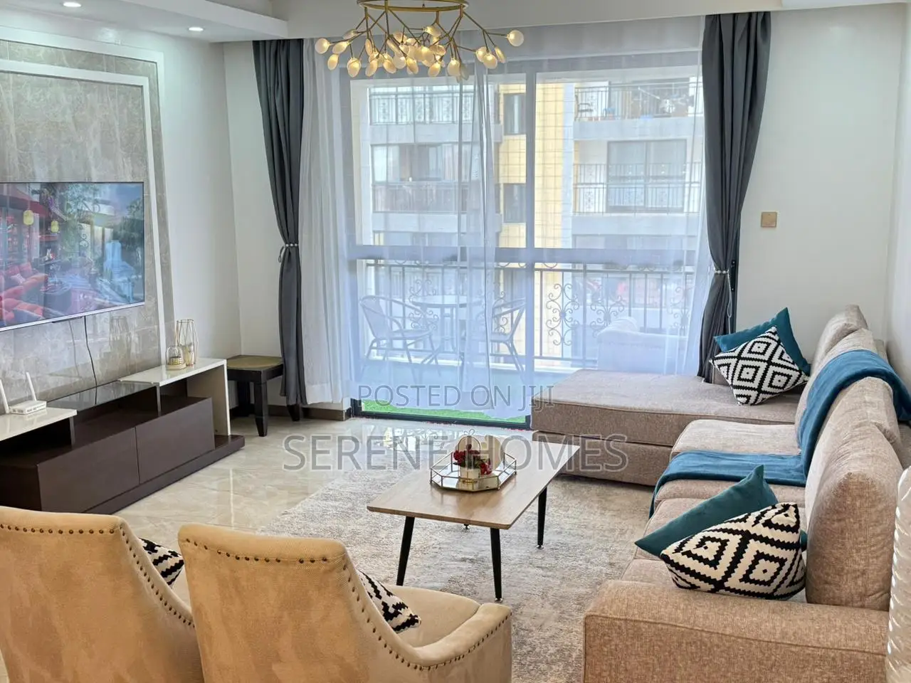 Furnished 3bdrm Apartment in Kilimani for rent