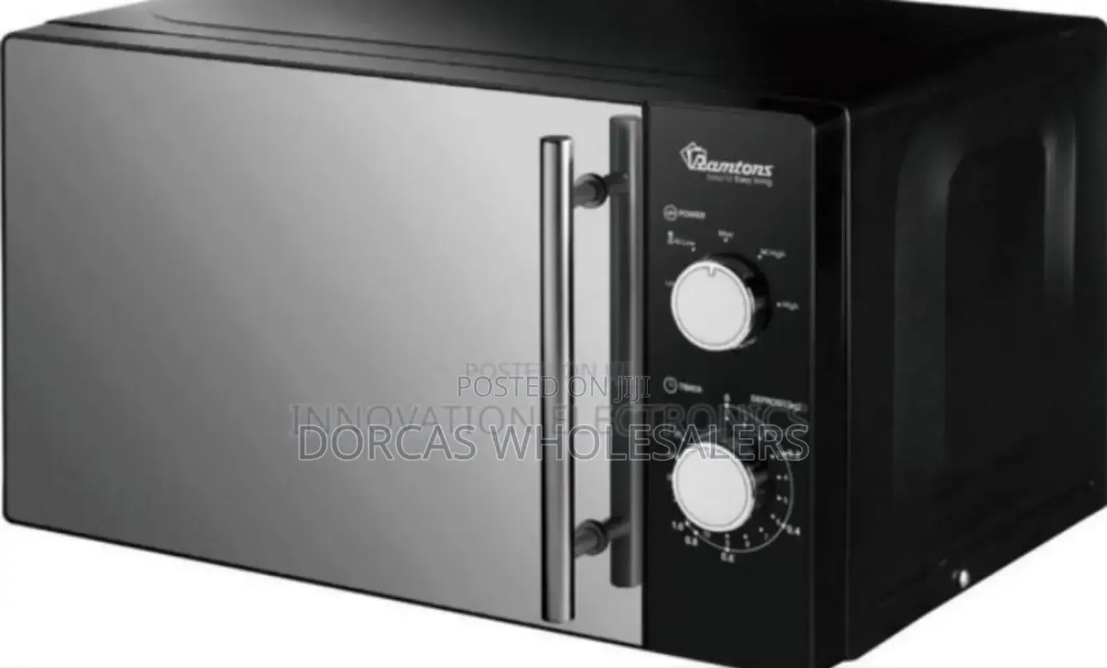 Colour Black New. With Handle 20l Ramtonss Microwave