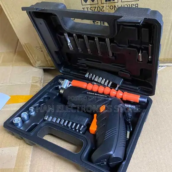 Long-Lasting Power Cordless Screwdriver 48in1 Portable Electric Drill