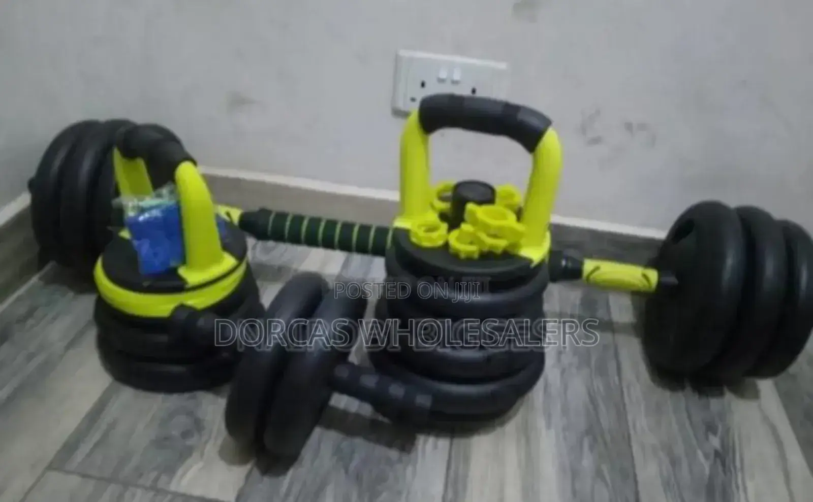 Kettle Bell. Blue. 30kgs Dumbell Set