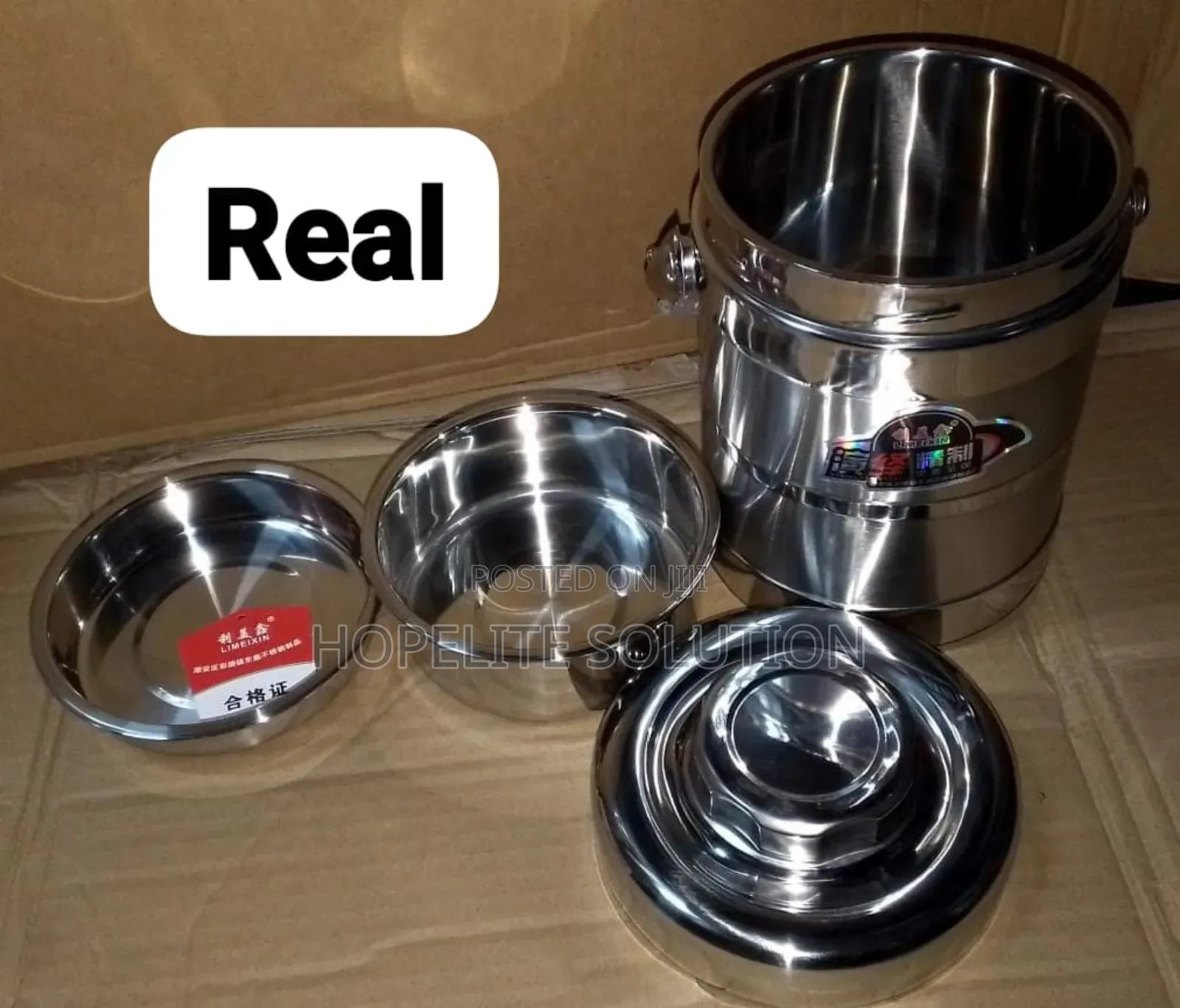 1.4l Stainless Steel 3in1 Food Flask Lunchbox