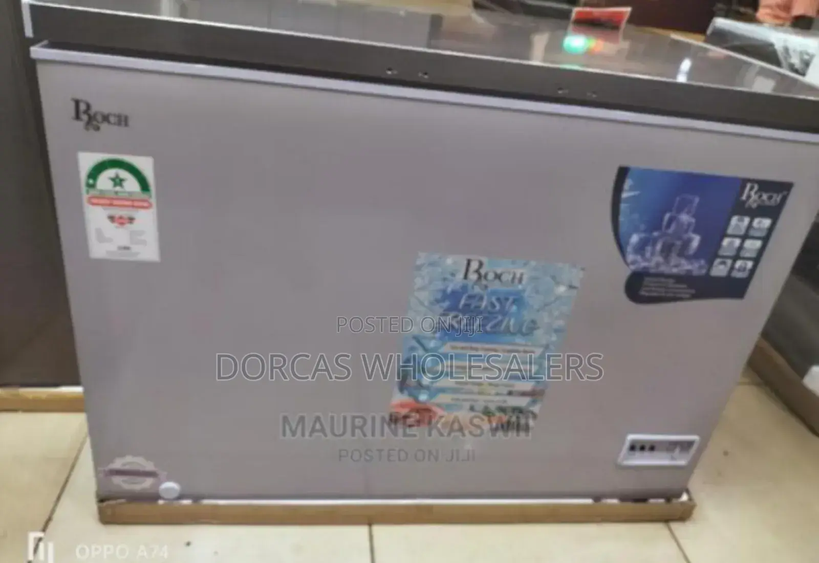 Colour Whit. Roch 354l Freezers.