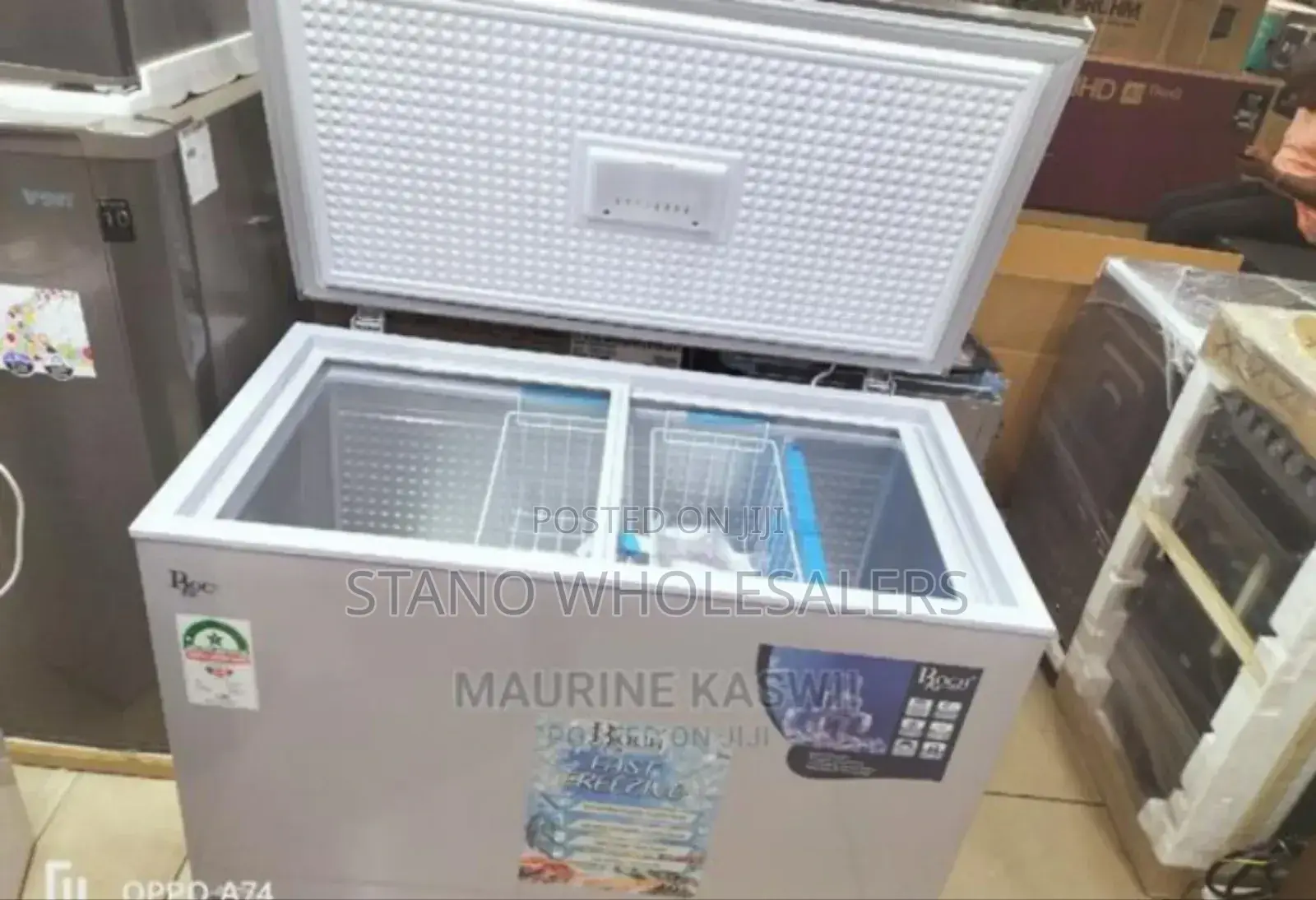Two Sided Freezer. Roch Big 354l Deep Freezee