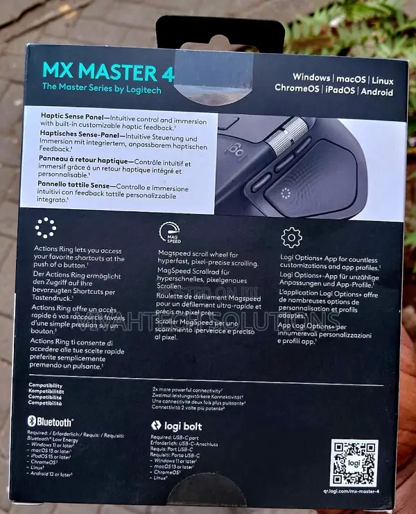 Logitech Mx Master 4 -Master Your Workflow