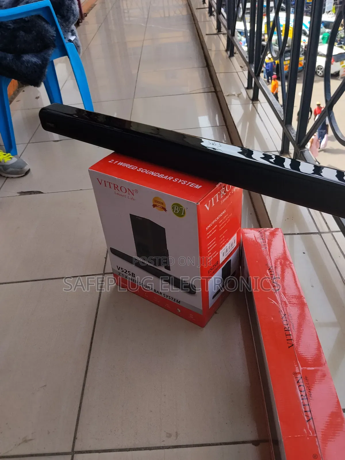 Vitron V52sb Soundbar - 120w Power, Hdmi Arc, Wall-Mountable -