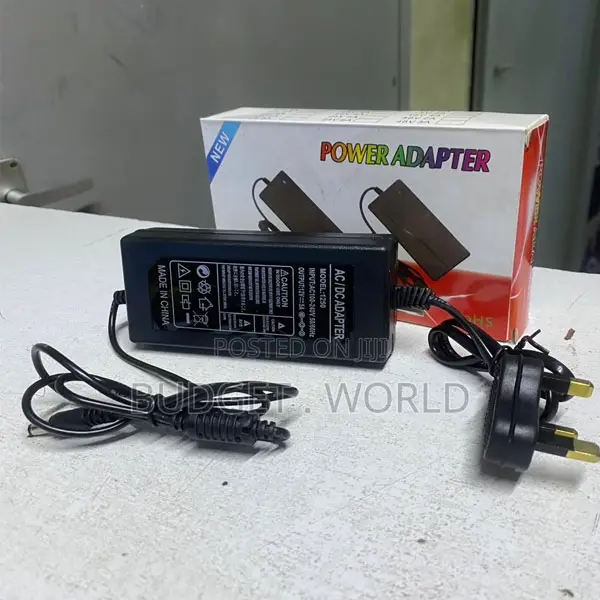12v 5a Power Adapter – For Led Strips, Cctv, Routers
