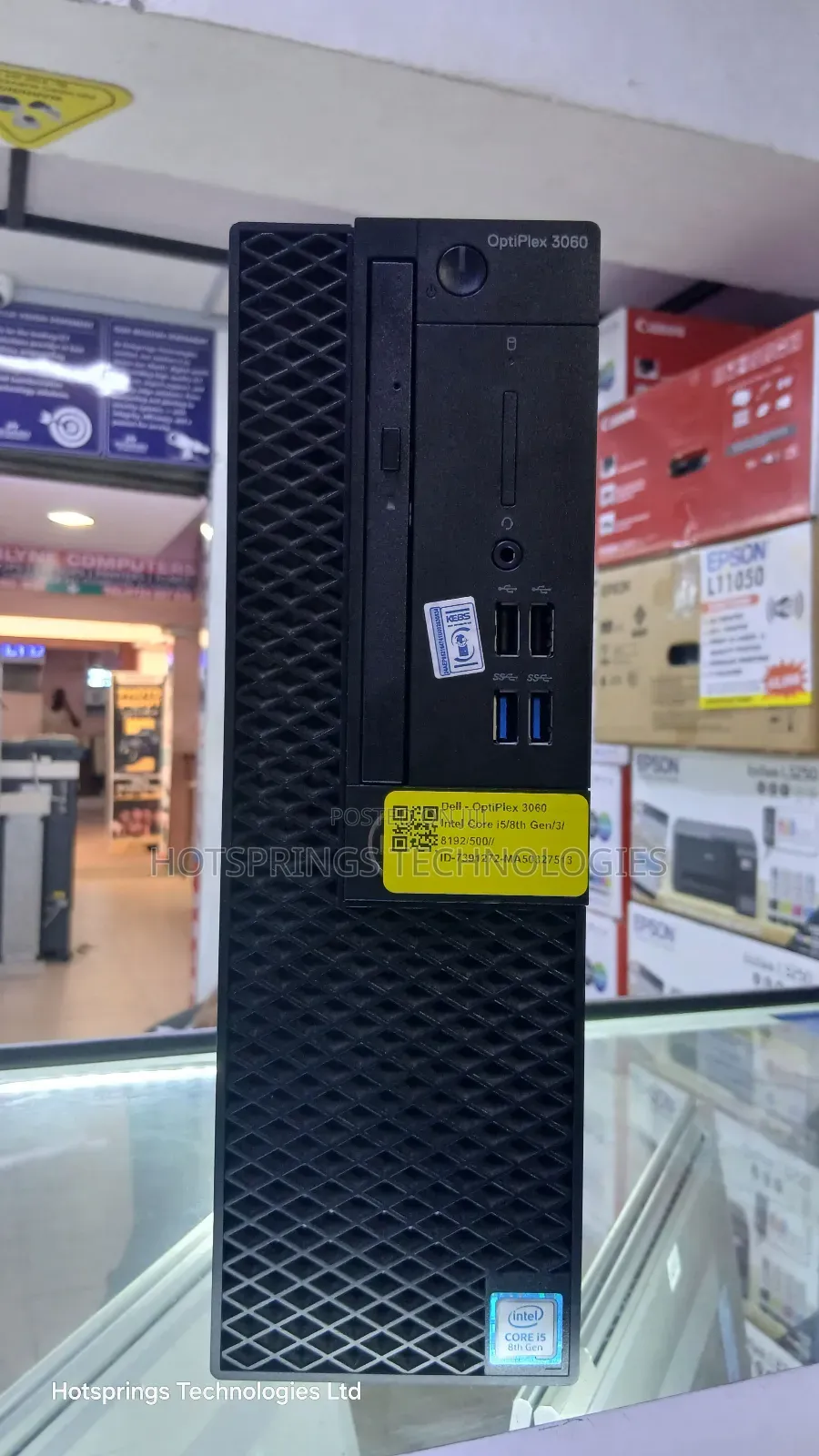 Desktop Computer Dell OptiPlex 3060 8GB Intel Core i5 HDD 500GB