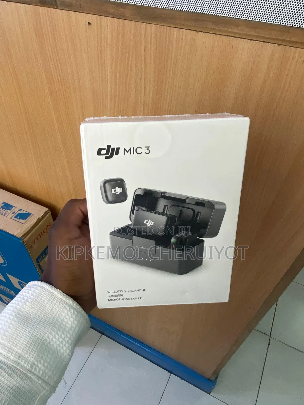 Dji Mic 3 (2 Tx + 1 Rx + Charging Case), Wireless Microphone