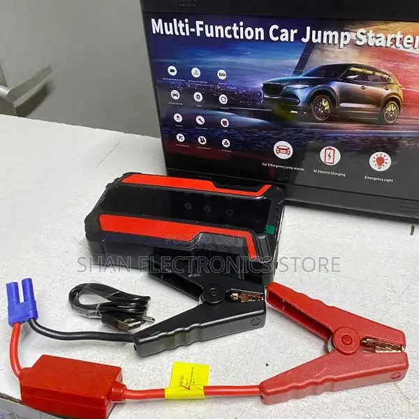 High-Capacity High-Power 12v Jump Starter With Air Pump 80000mah