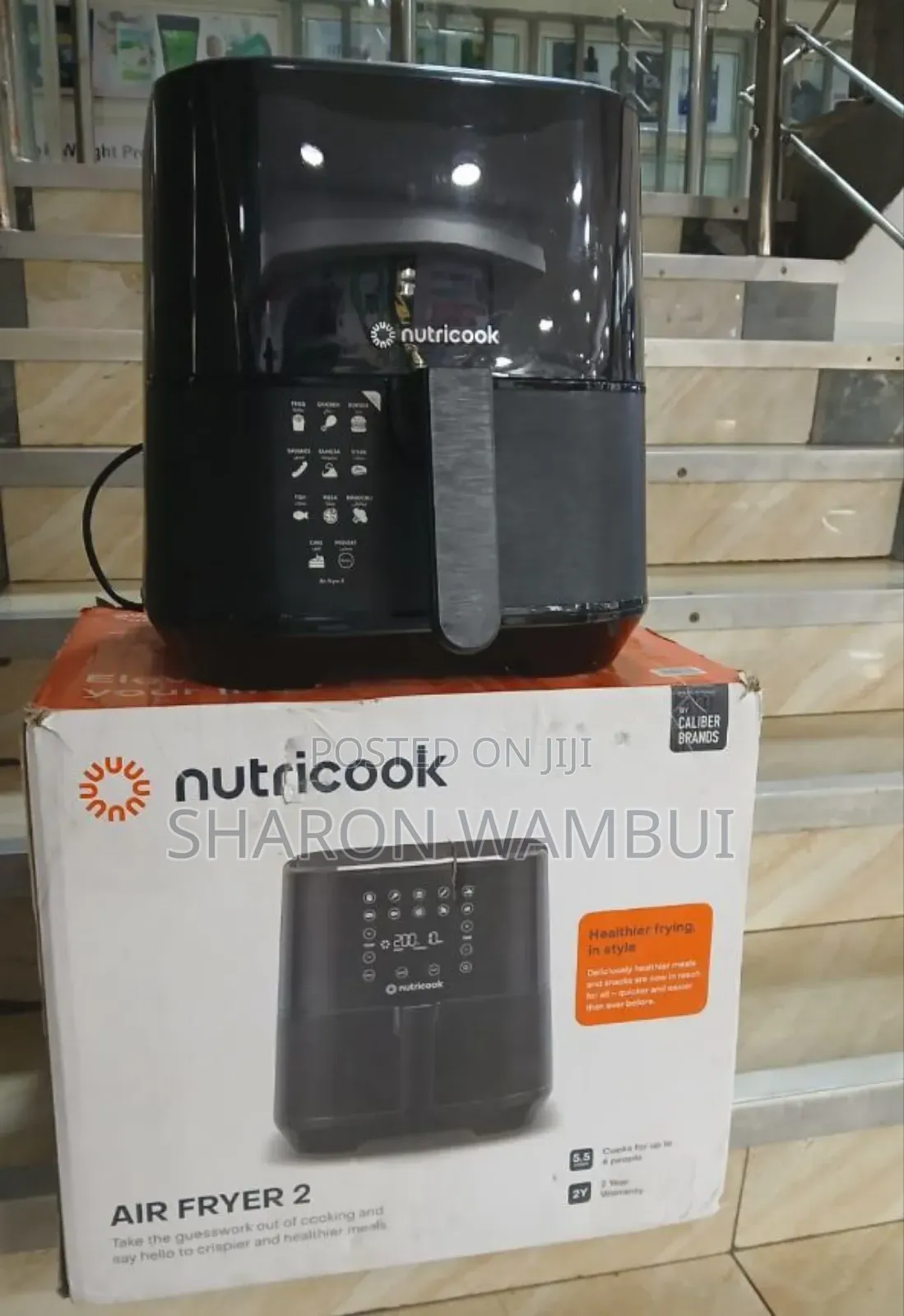 New 5.5l Nutricook Rapid Air Fryer/Nutricook 5.5l Air Fryer