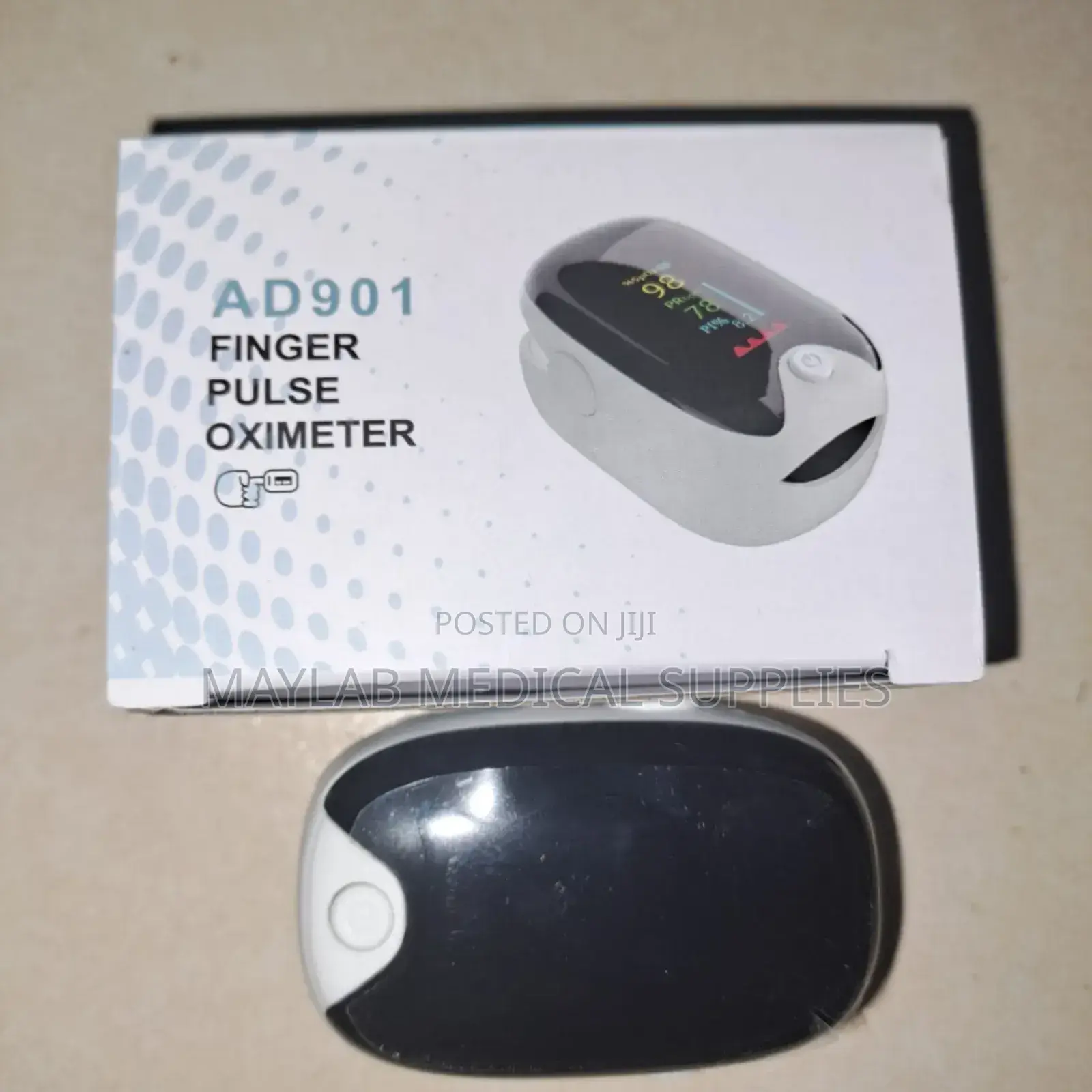 Adult Finger Pulse Oximeter | Digital SPO2 Oxygen Pulse Rate Monitor