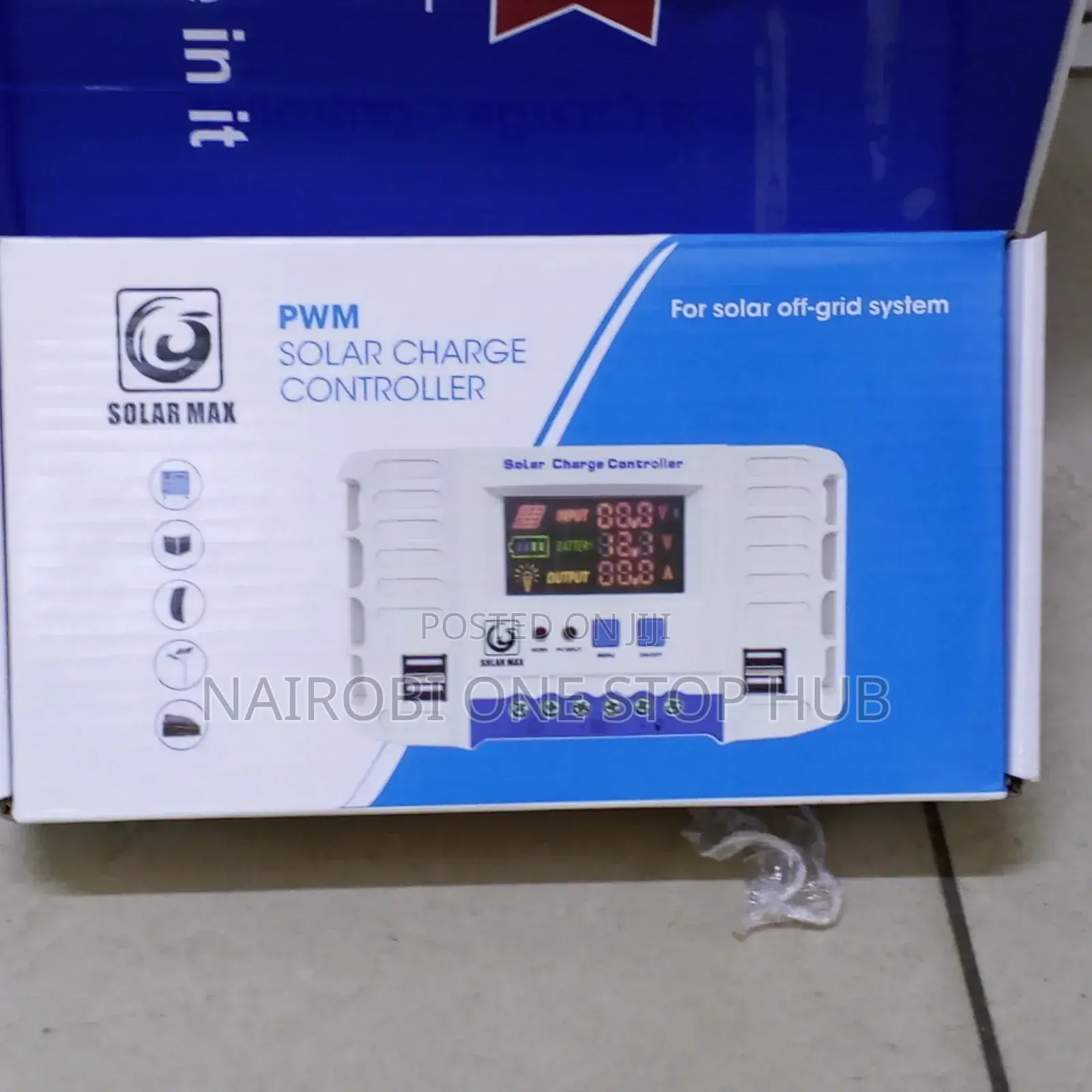Solar Max 20a PWM Controller for Solar Off-Grid System