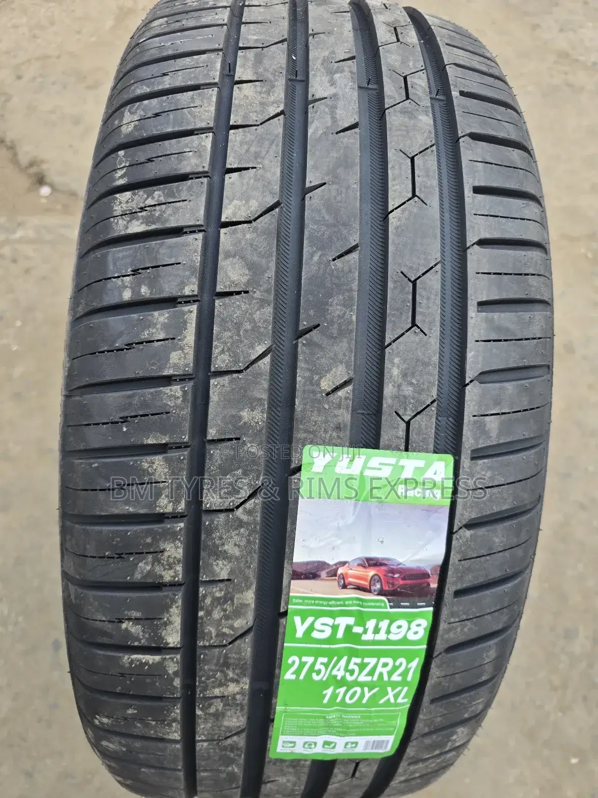 275 /45 R21 Yusta Tyres (Highway)