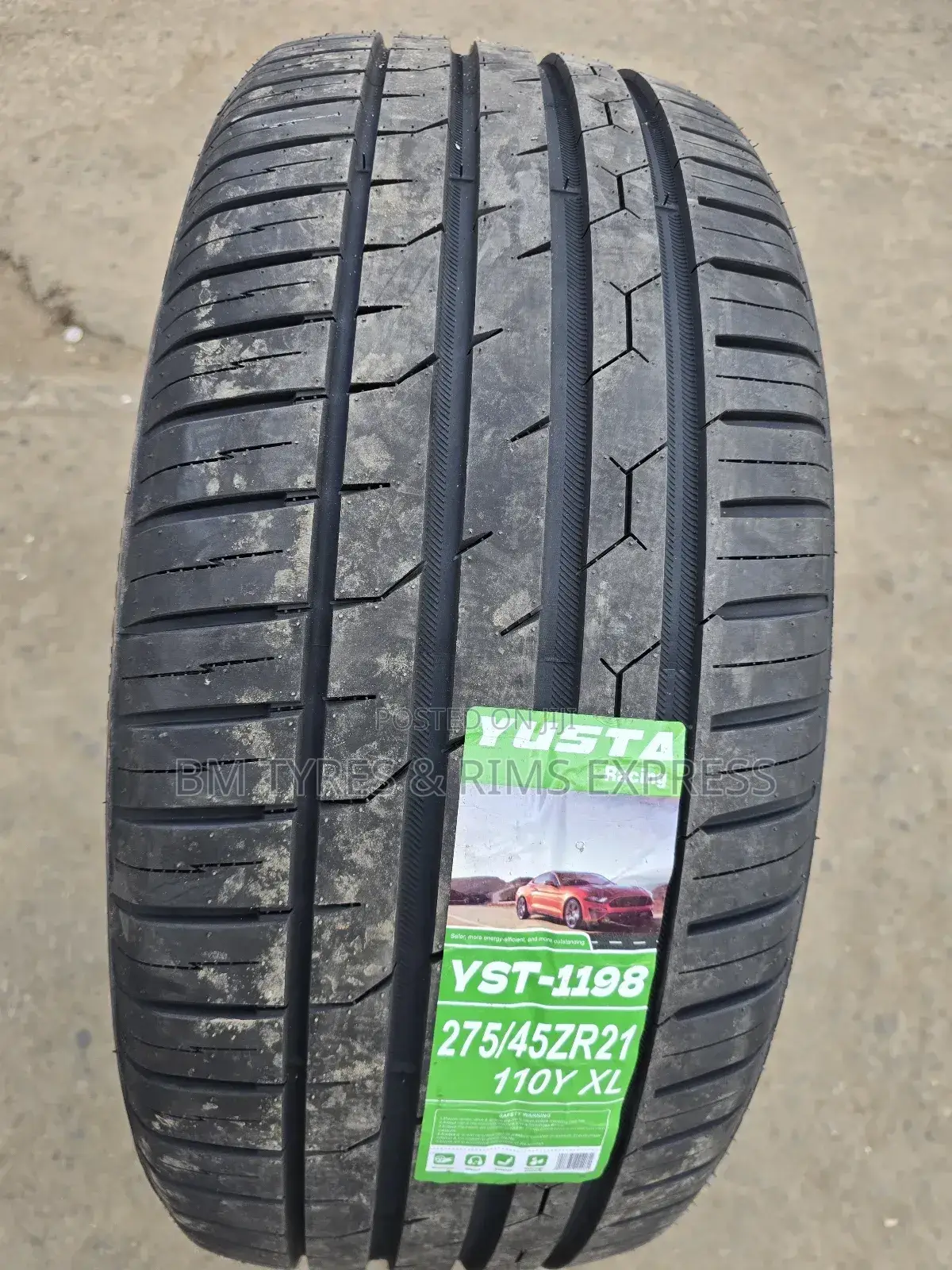 275 /45 R21 Yusta Tyres (Highway)