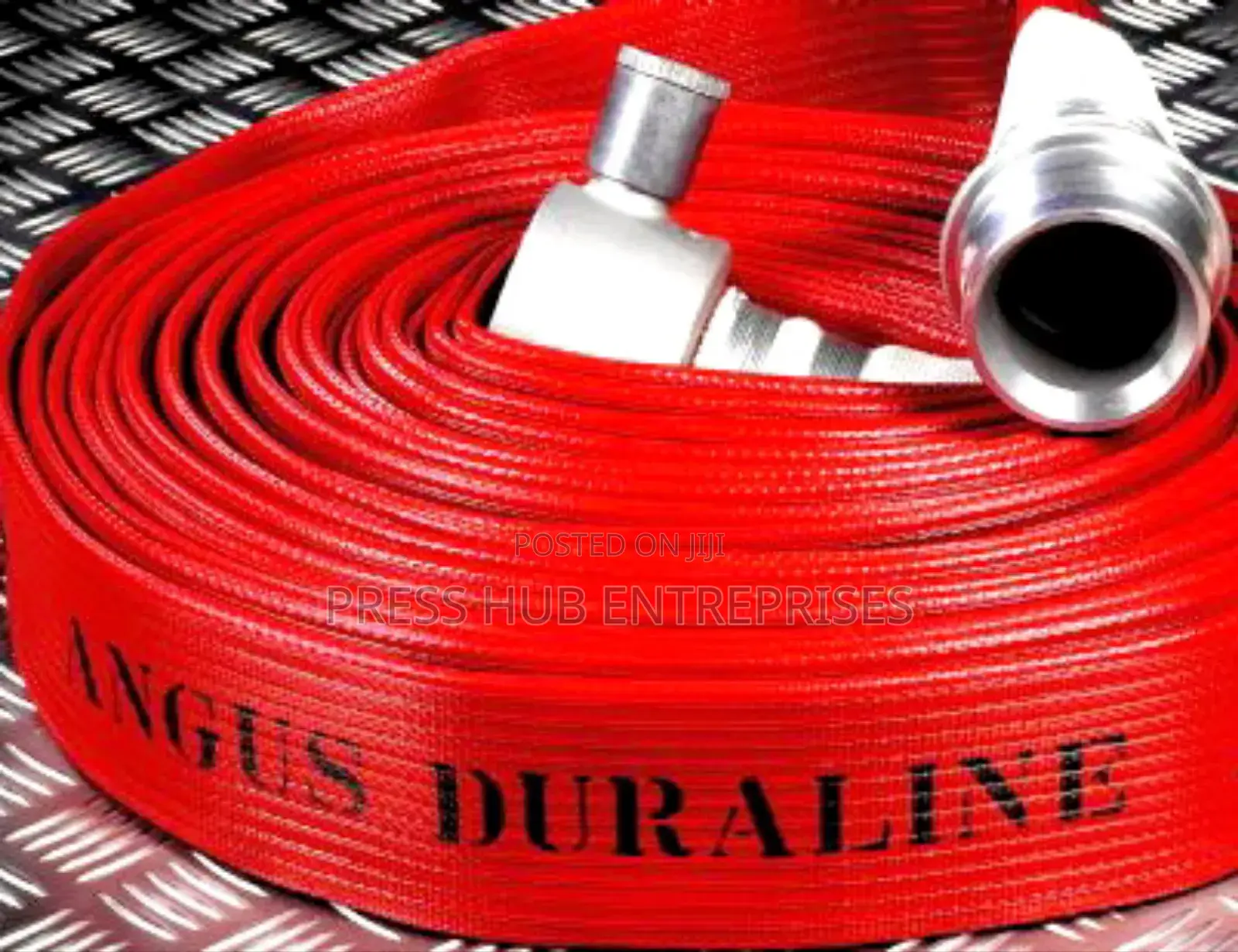 Rolled Angus Duraline Fire Hose Pipe