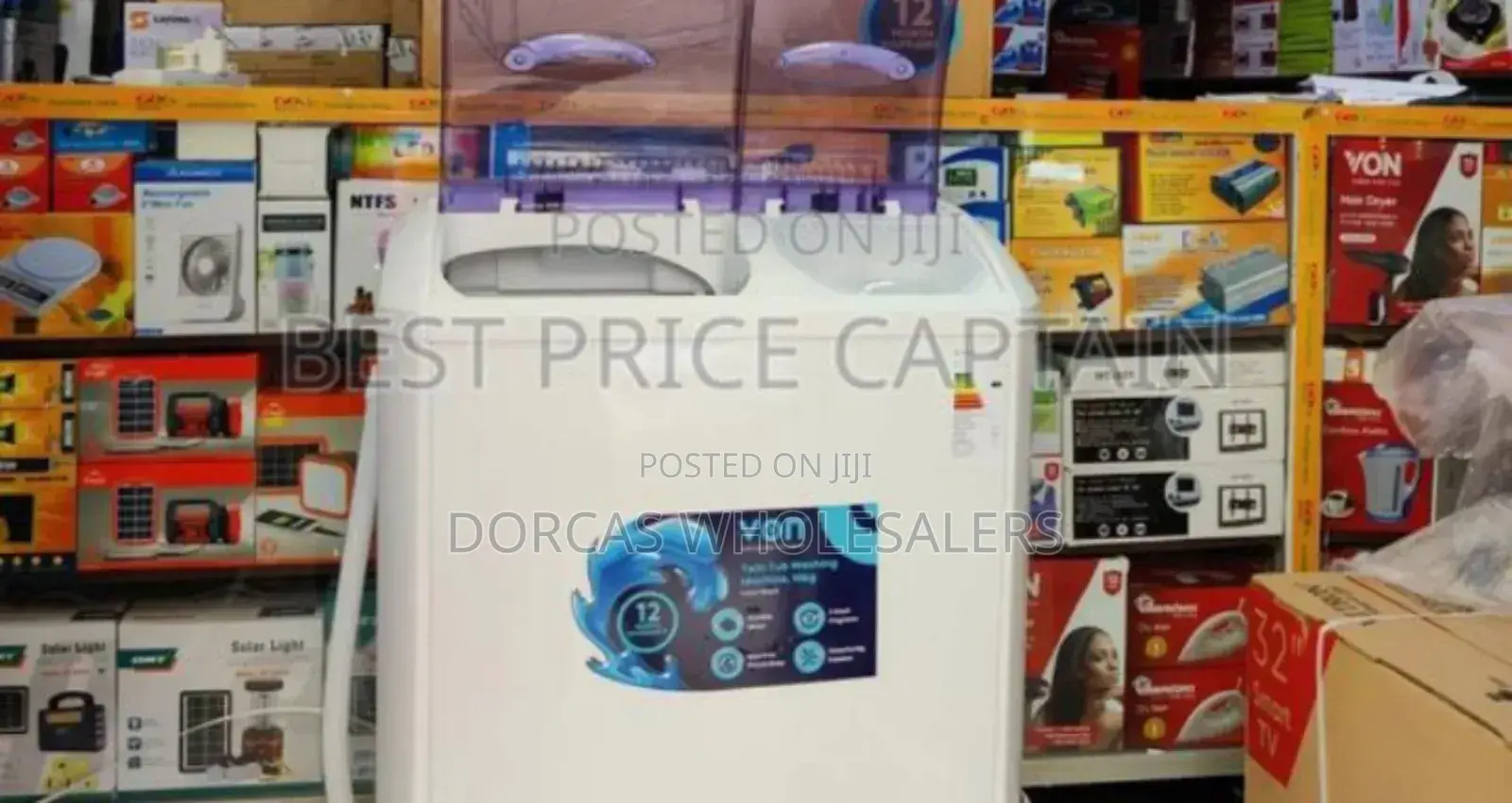 Top Loader Heavy Duty Motor Vision Washing Machine 10 Kgs