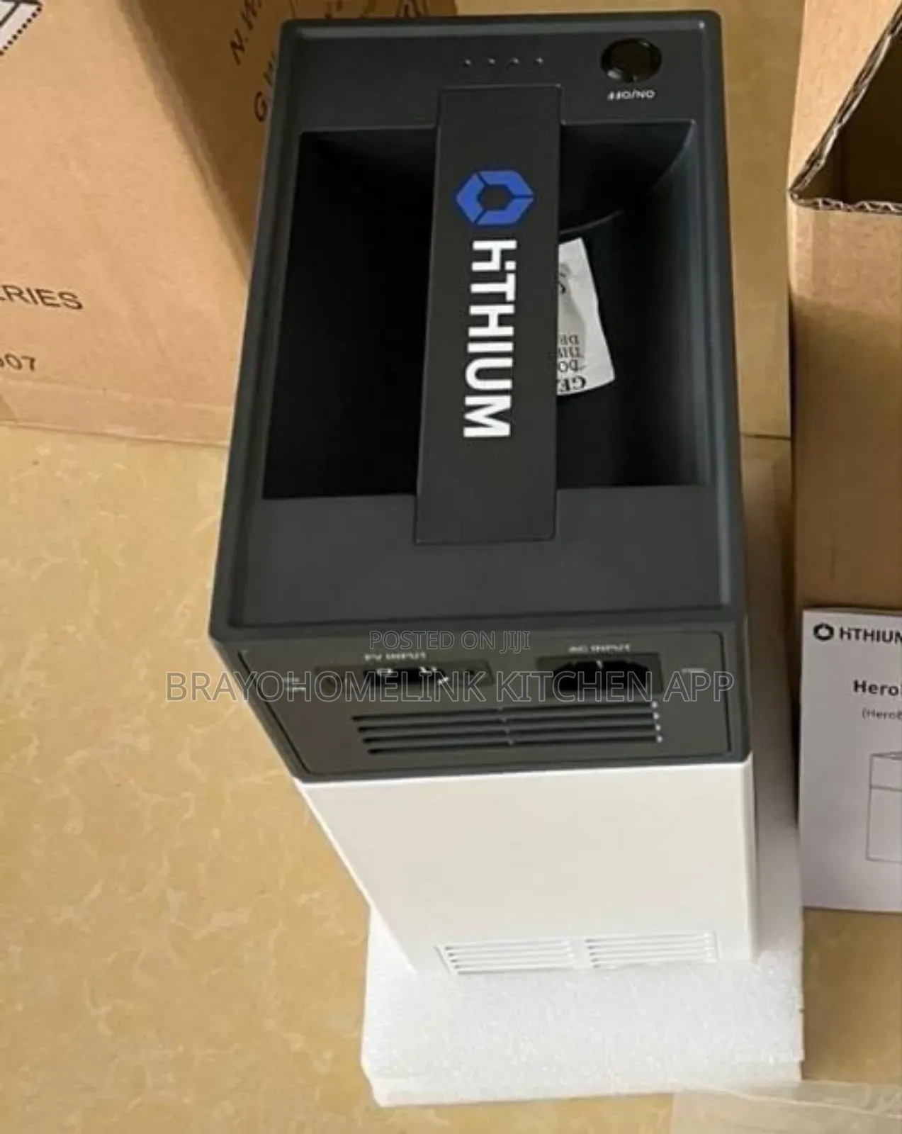 Portable Powerbank Station Solar Power Lithium