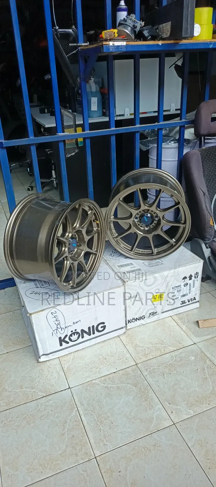 15" Konig-Dekagram Alloy Wheels