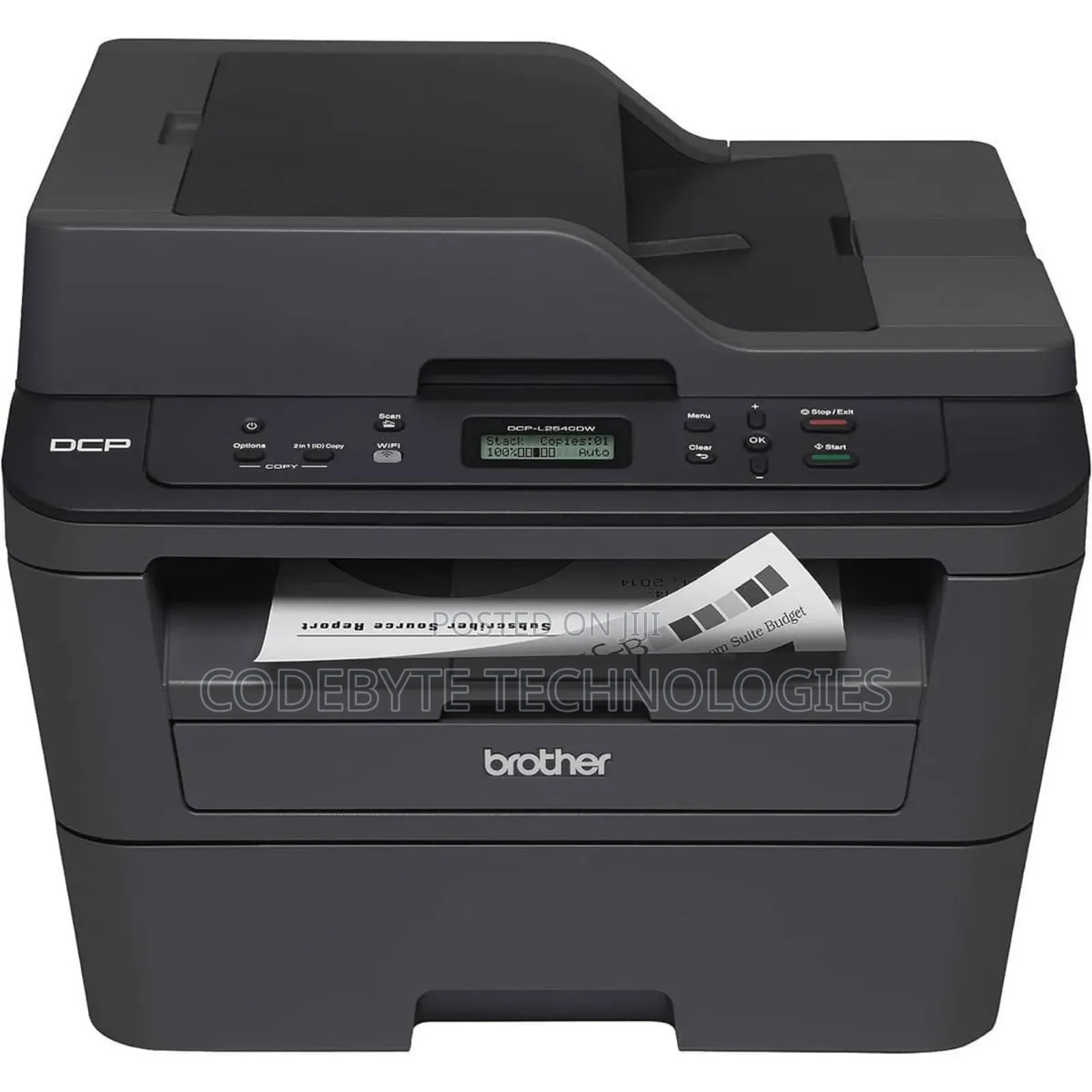 Brother DCP-L2540dw A4 Mono Multifunction Laser Printer